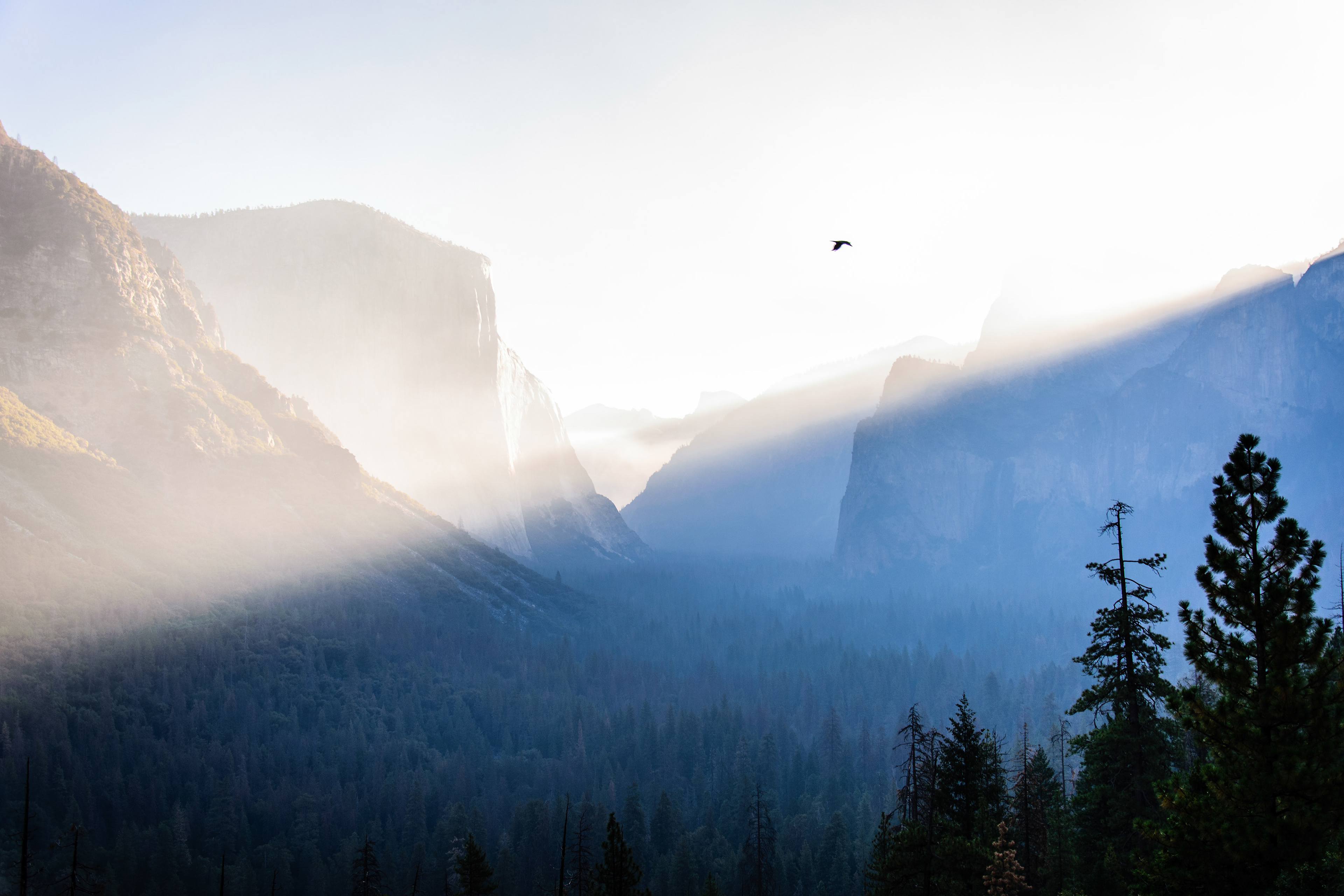Tunnel View, Yosemite Valley, Sunrise