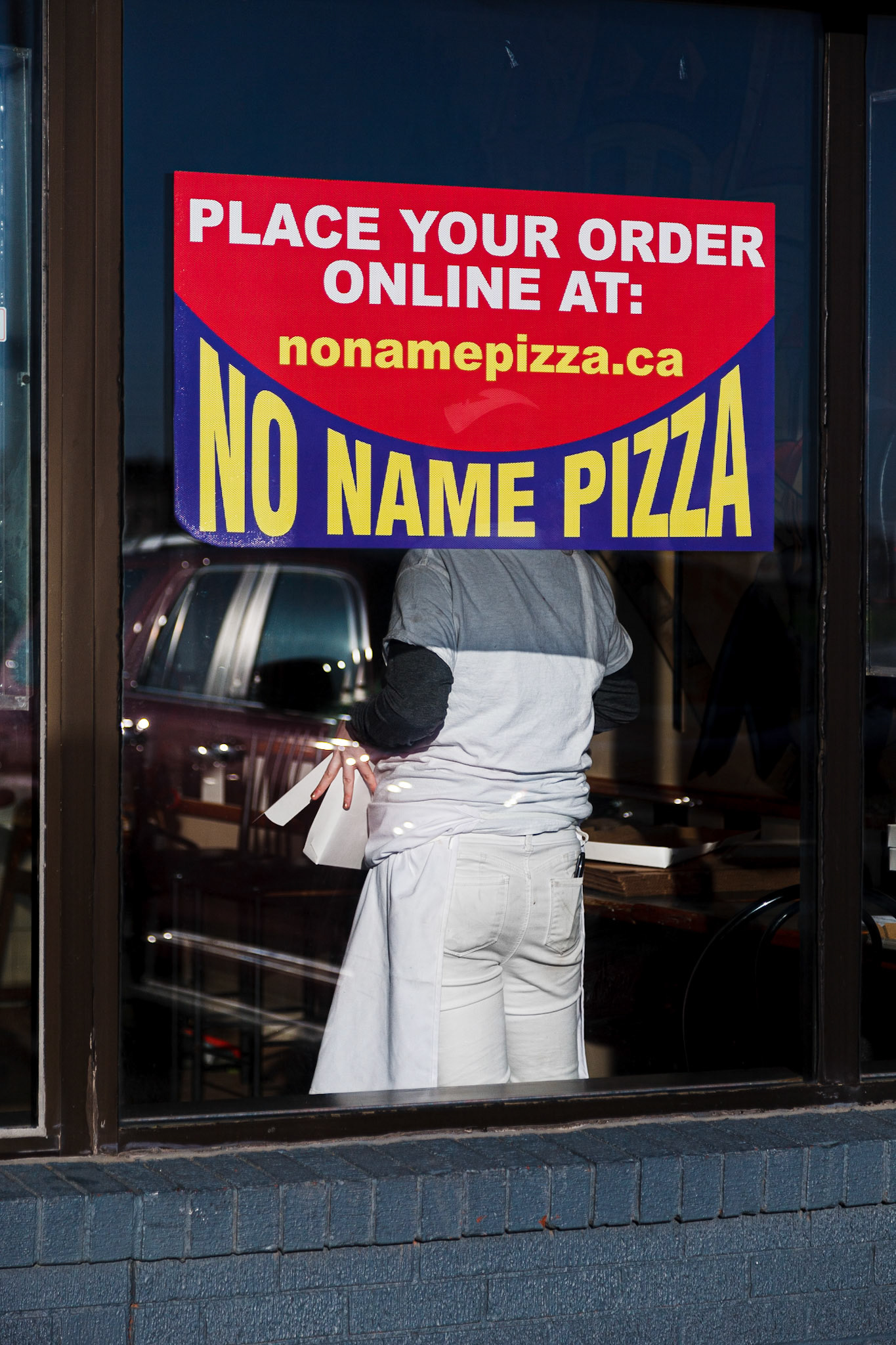 The pizza-maker.