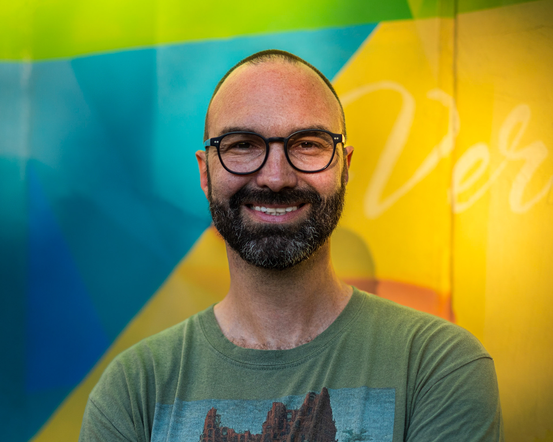 Writer and photographer Dean Garlick.