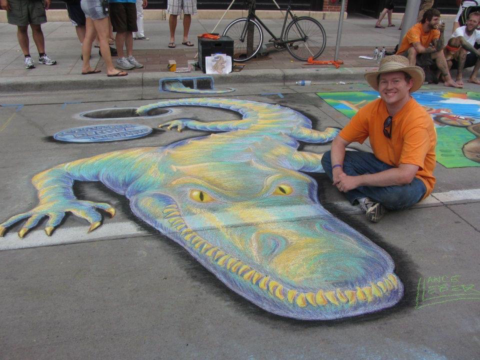 Denver Chalk Art Festival 2011 - Best 3D 2011