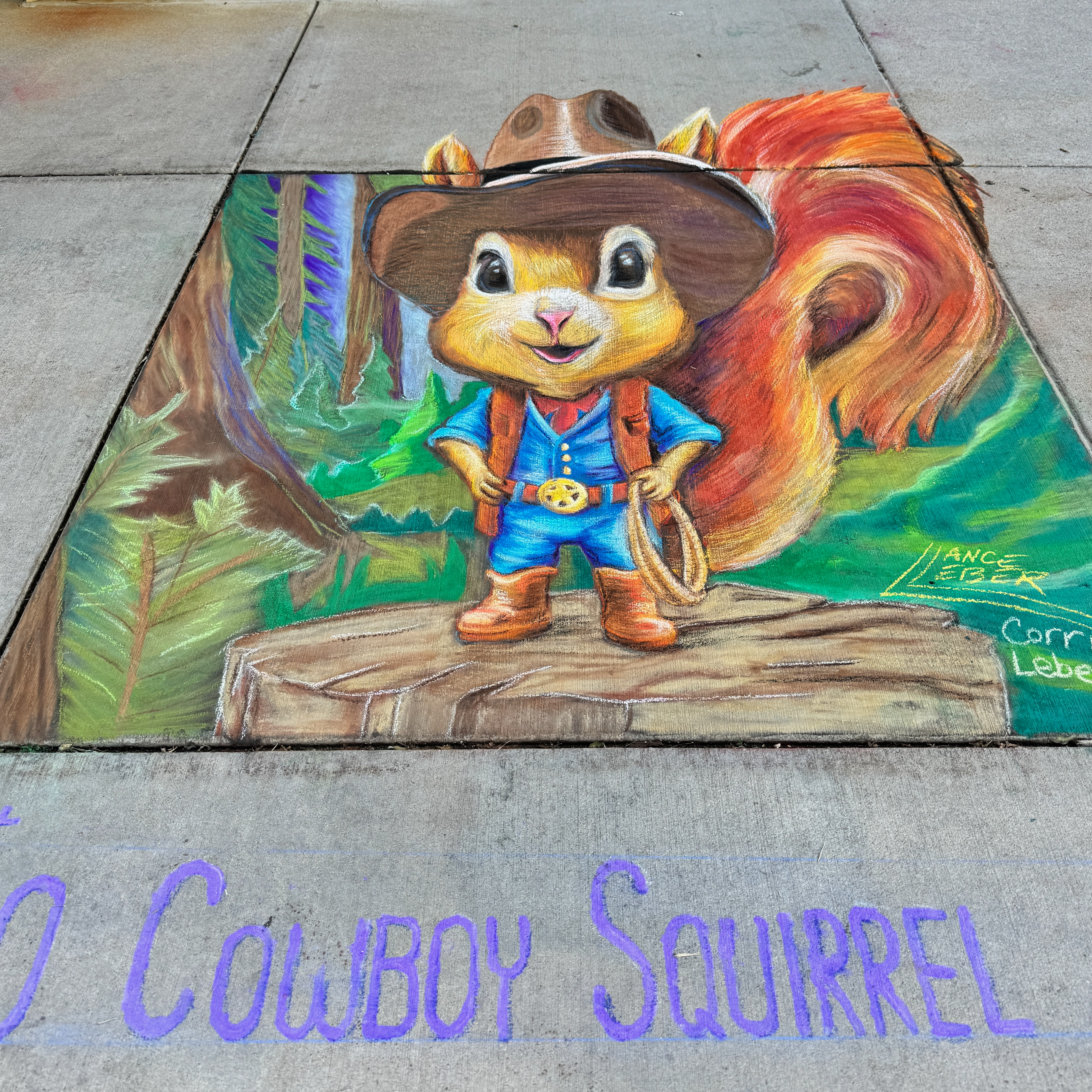 Centennial Chalk Art Festival 2024