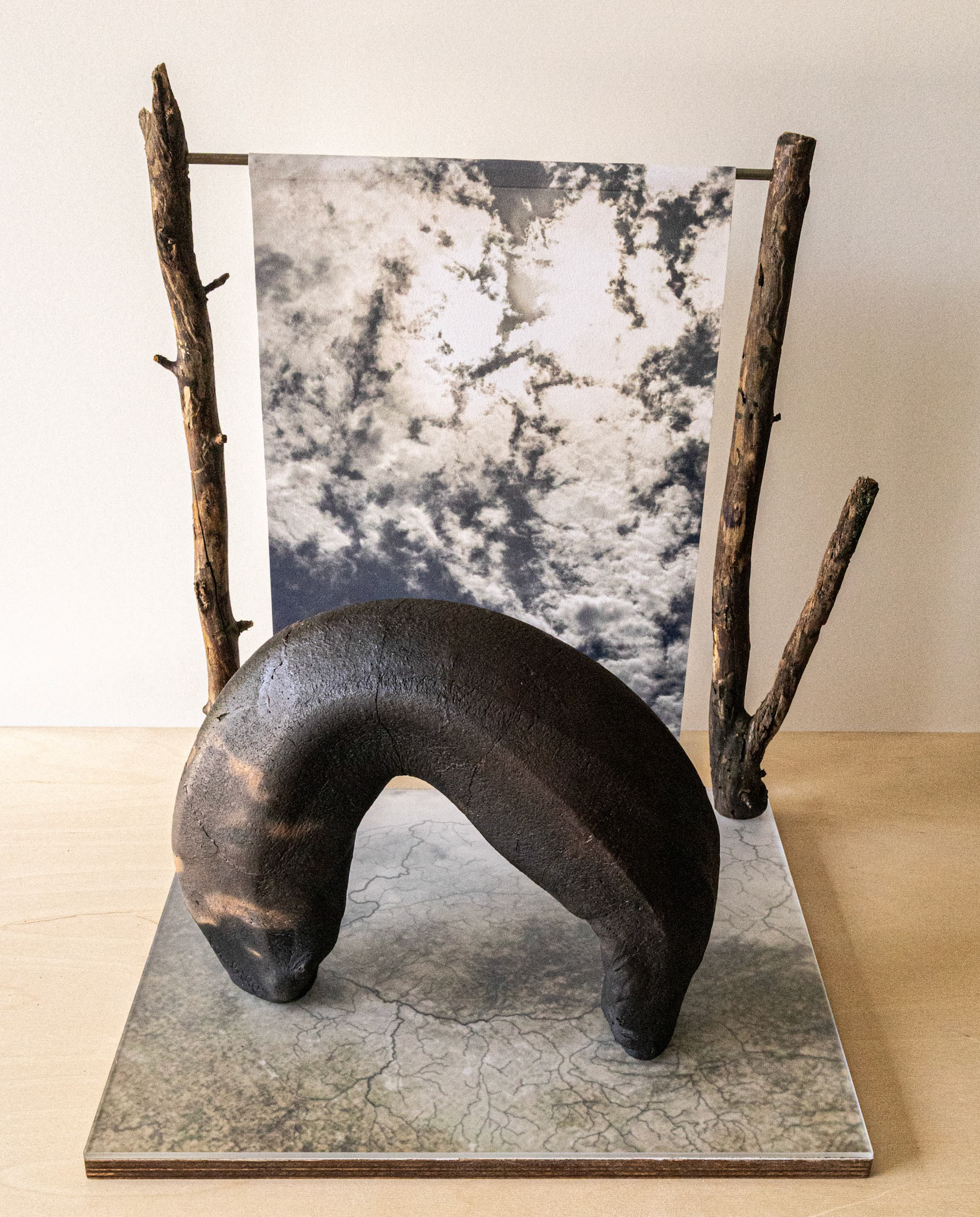 Between Earth and Sky cx. 17.5x 13x 15"