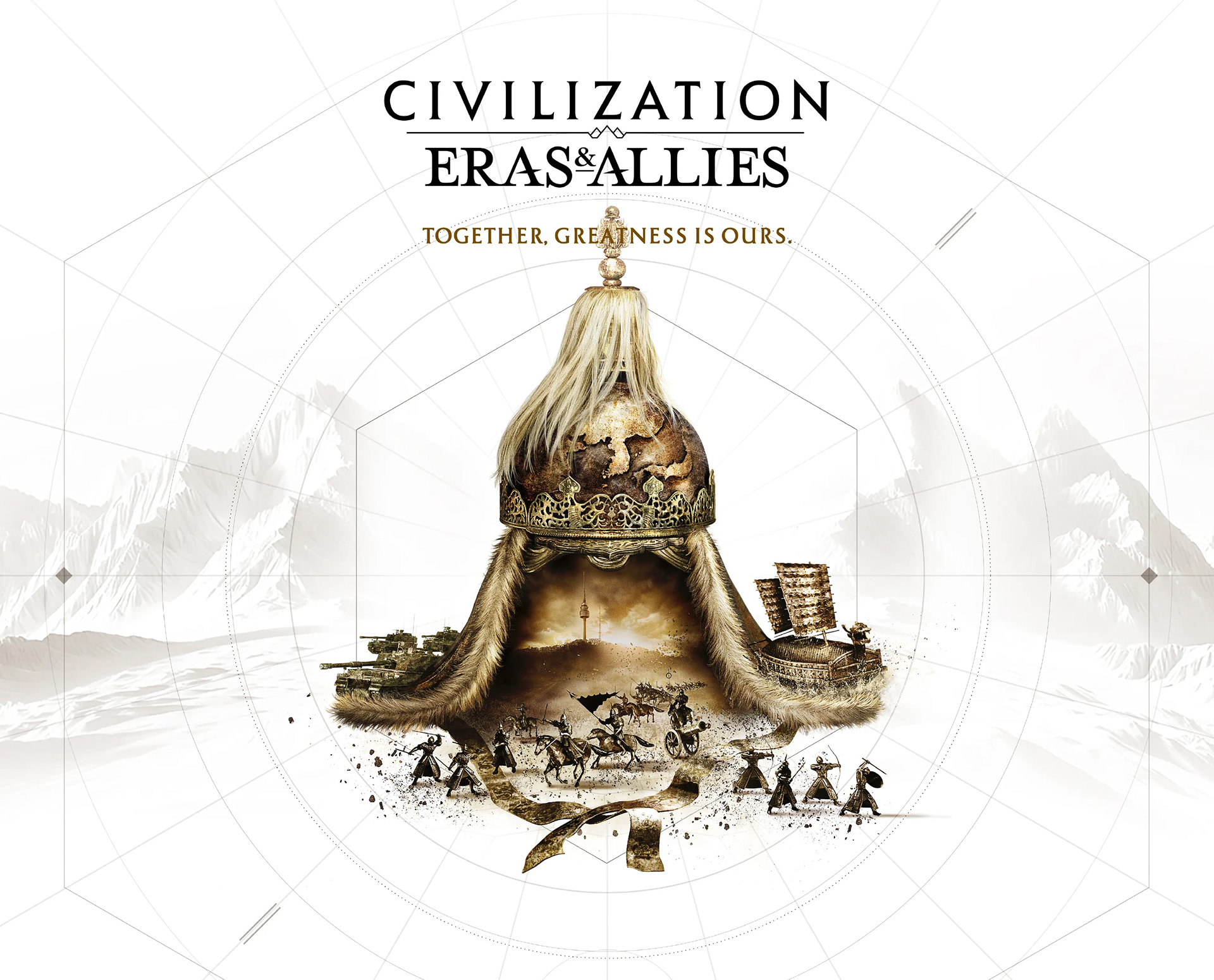 Illustrative finishing on continents, base helmet rubble and lighting enhancments