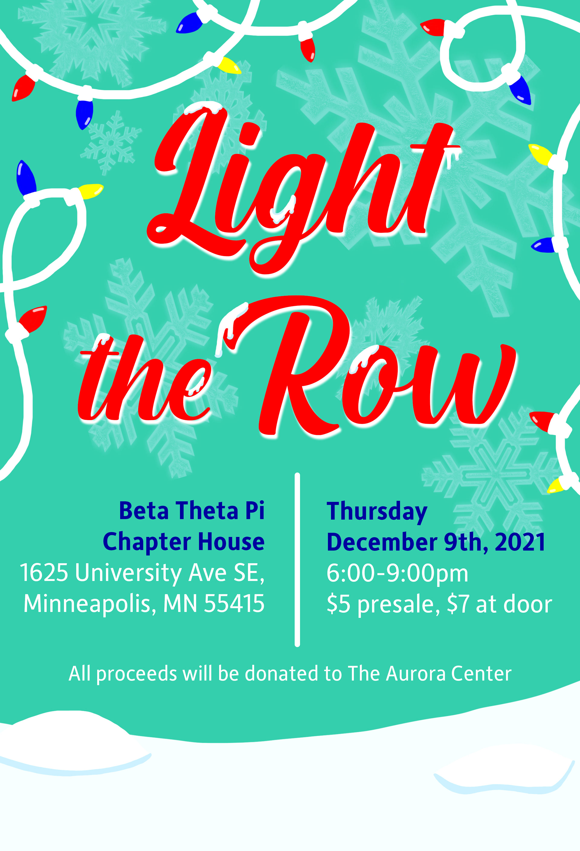Light The Row 2021, philanthropy event
