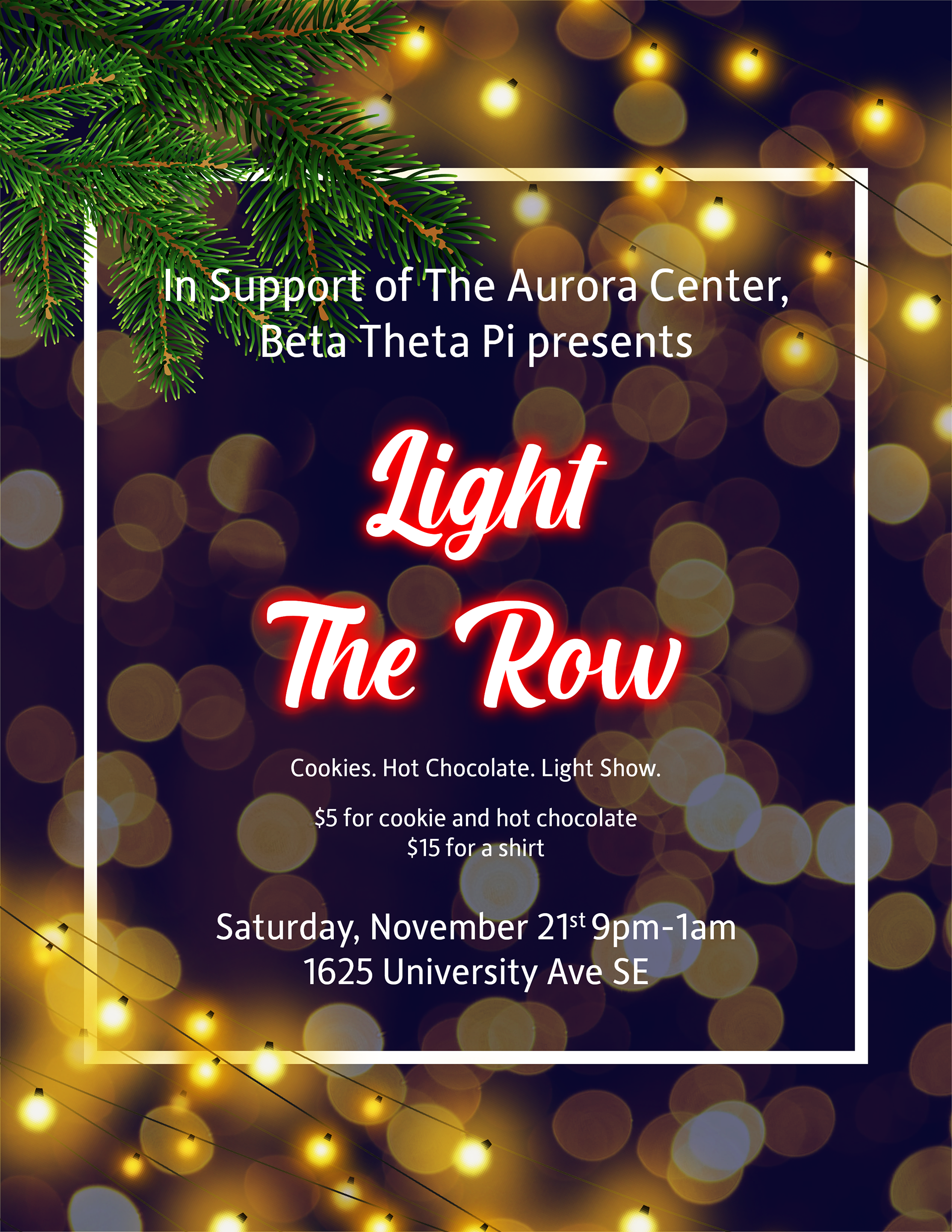 Light The Row 2020 Social Media Flyer
