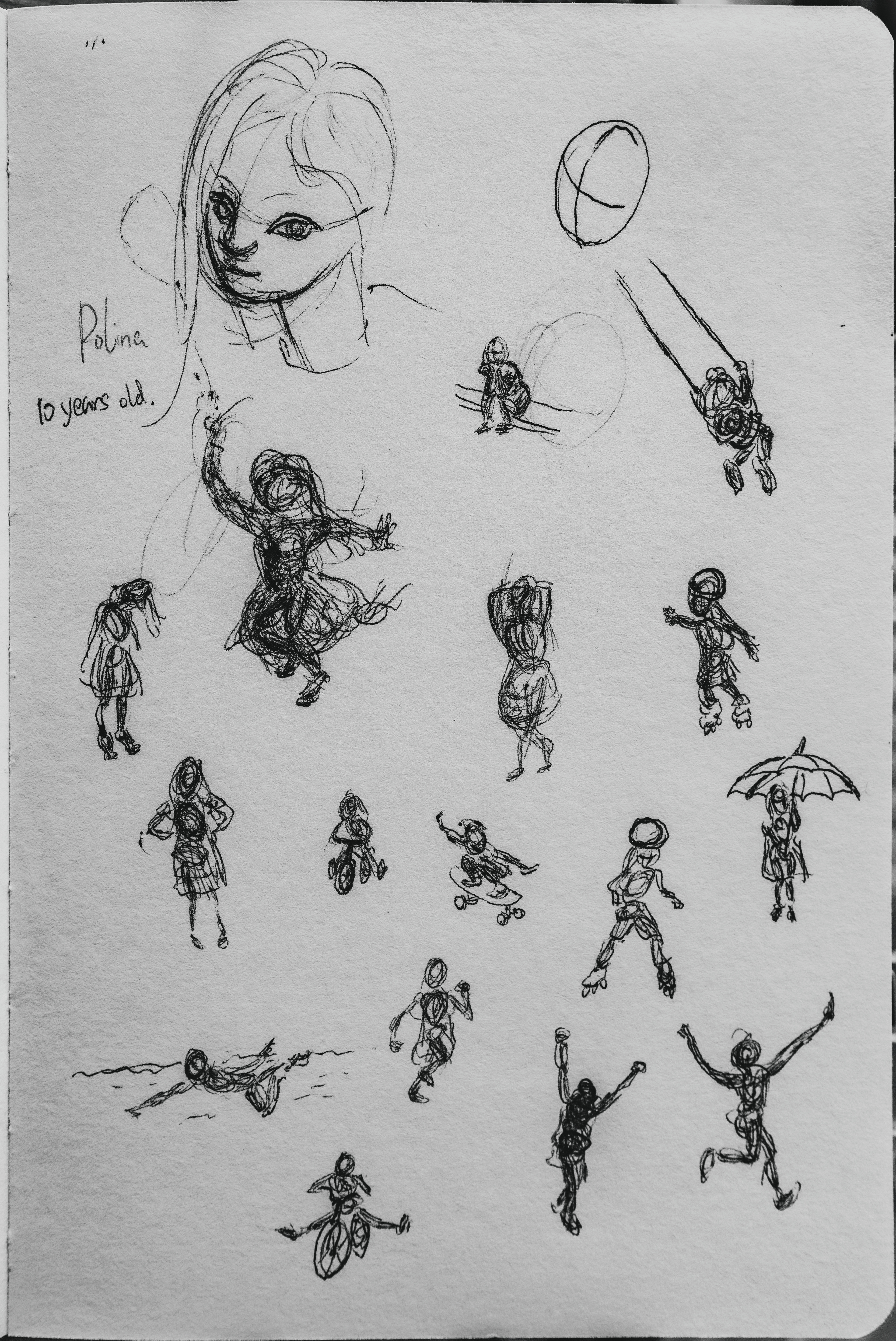 Rough Ideas & Silhouette Drawings