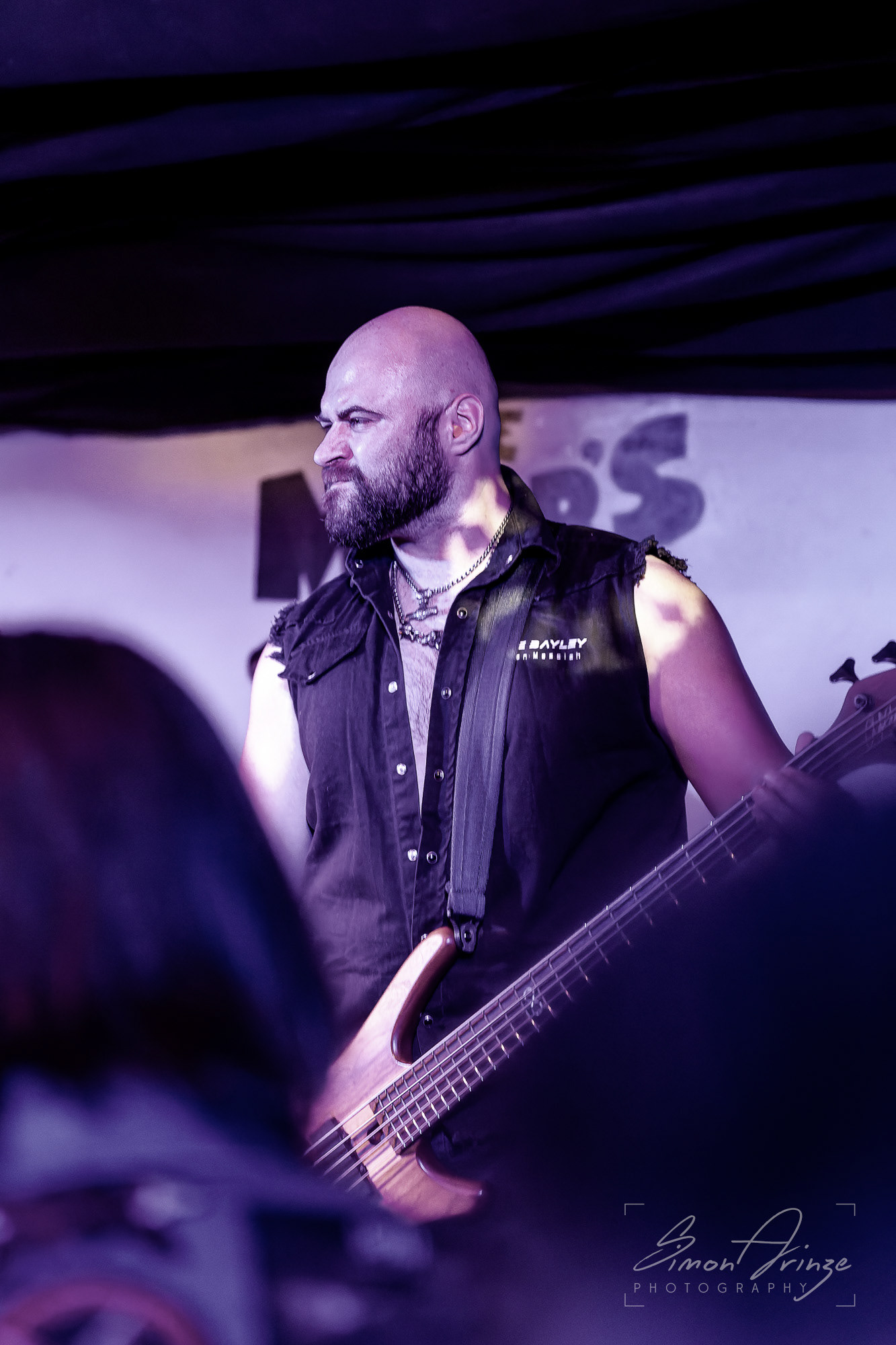 Blaze Bayley - Angel of Rage, The Marrs Bar, Worcester - 06/09/2025 - Simon Arinze Photography