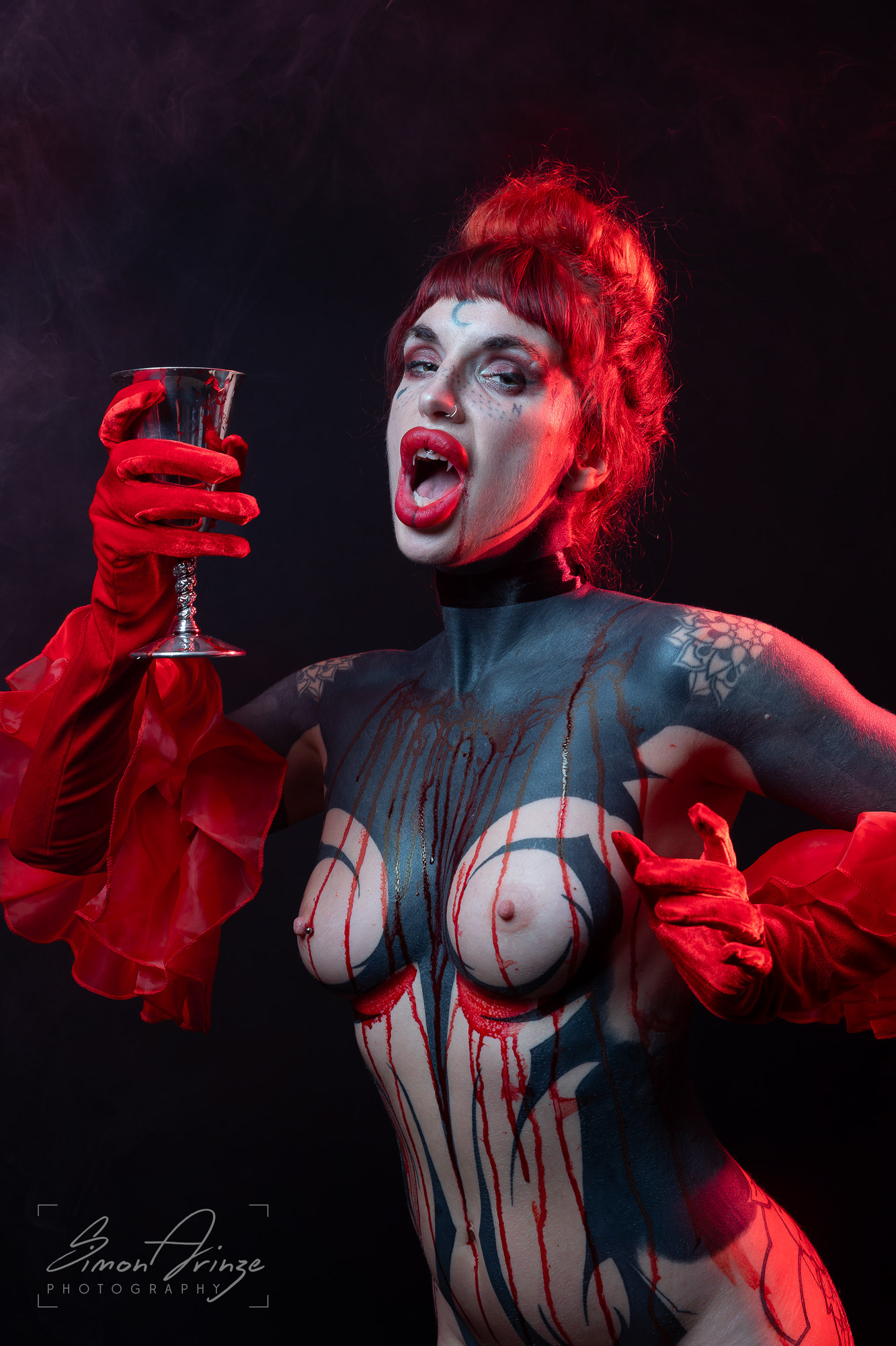 Tink Kaos - "Nocturne: A Vampire's Tale" - Alastair Currill Studio, Bourton-on-the-Water - 14/11/2025 - Simon Arinze Photography