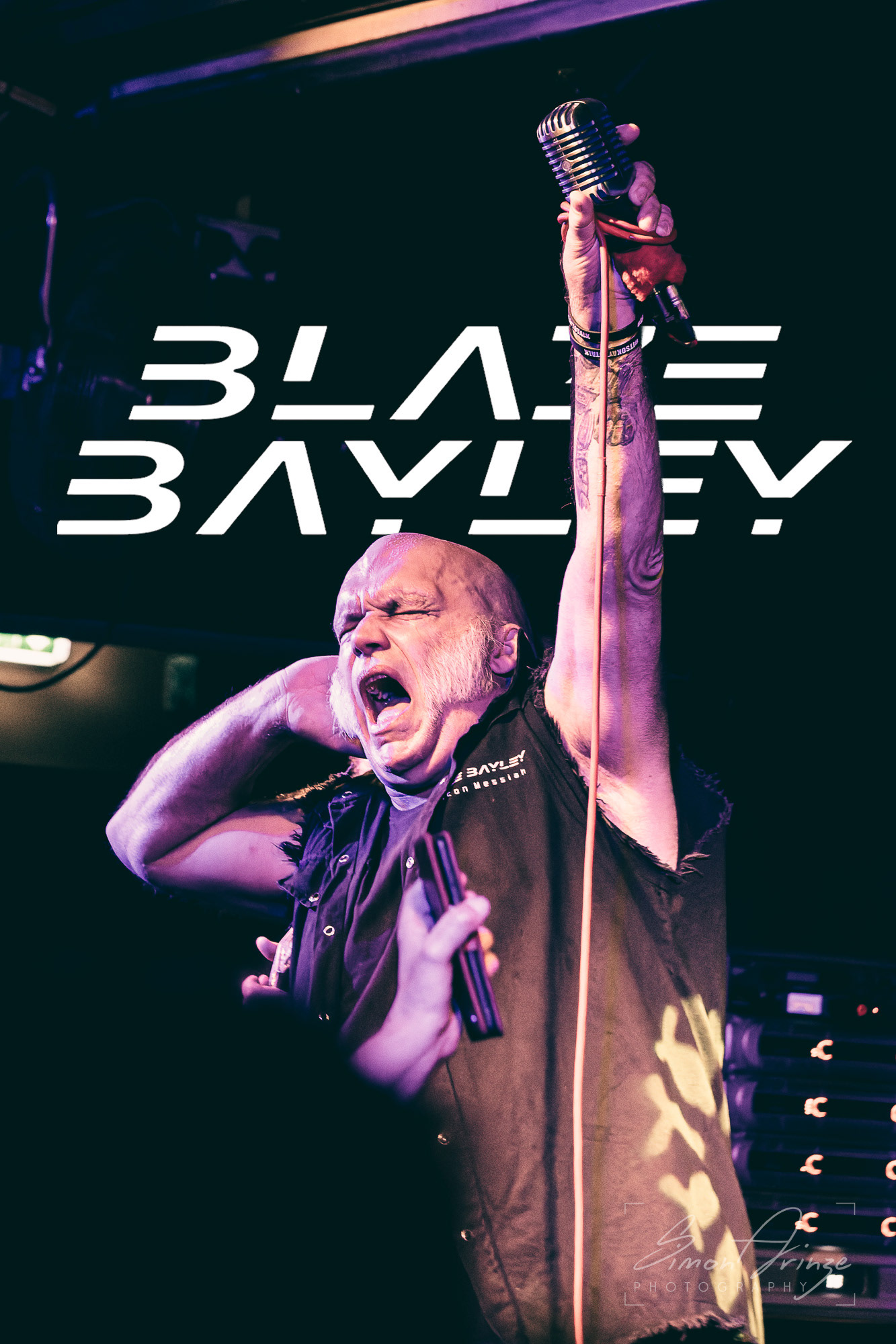 Blaze Bayley - Angel of Rage, The Marrs Bar, Worcester - 06/09/2025 - Simon Arinze Photography
