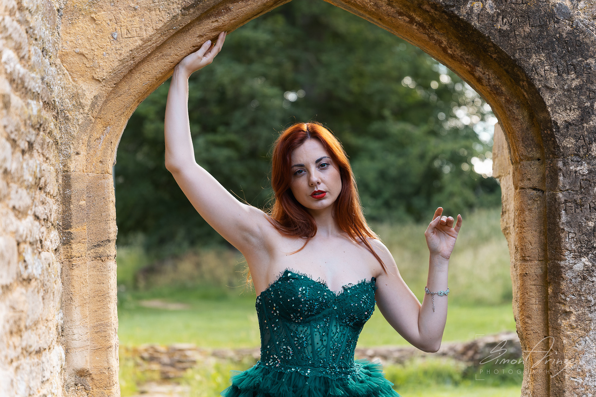 Hannah Lou - "A Midsummer Gown Affair" - Alastair Currill Group Shoot, Minster Lovell Hall - 18/06/2026 - Simon Arinze Photography