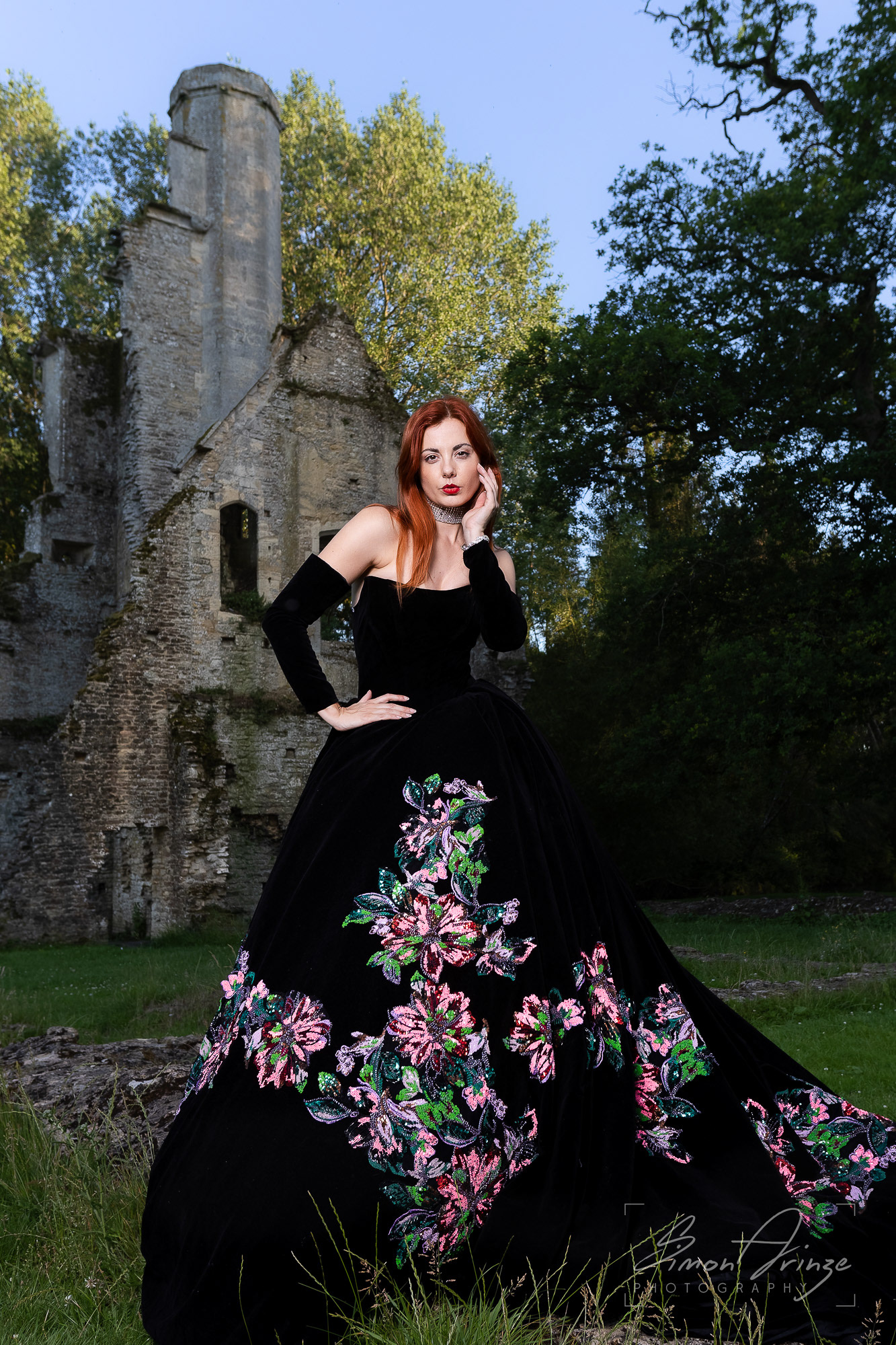 Hannah Lou - "A Midsummer Gown Affair" - Alastair Currill Group Shoot, Minster Lovell Hall - 18/06/2026 - Simon Arinze Photography