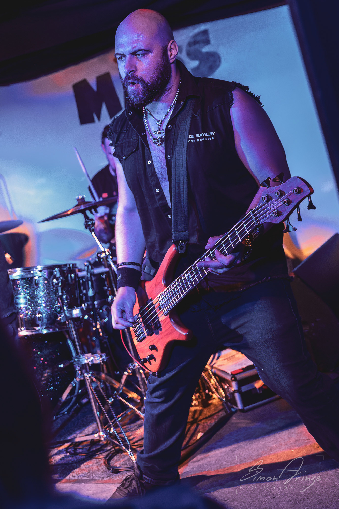 Blaze Bayley - Angel of Rage, The Marrs Bar, Worcester - 06/09/2025 - Simon Arinze Photography
