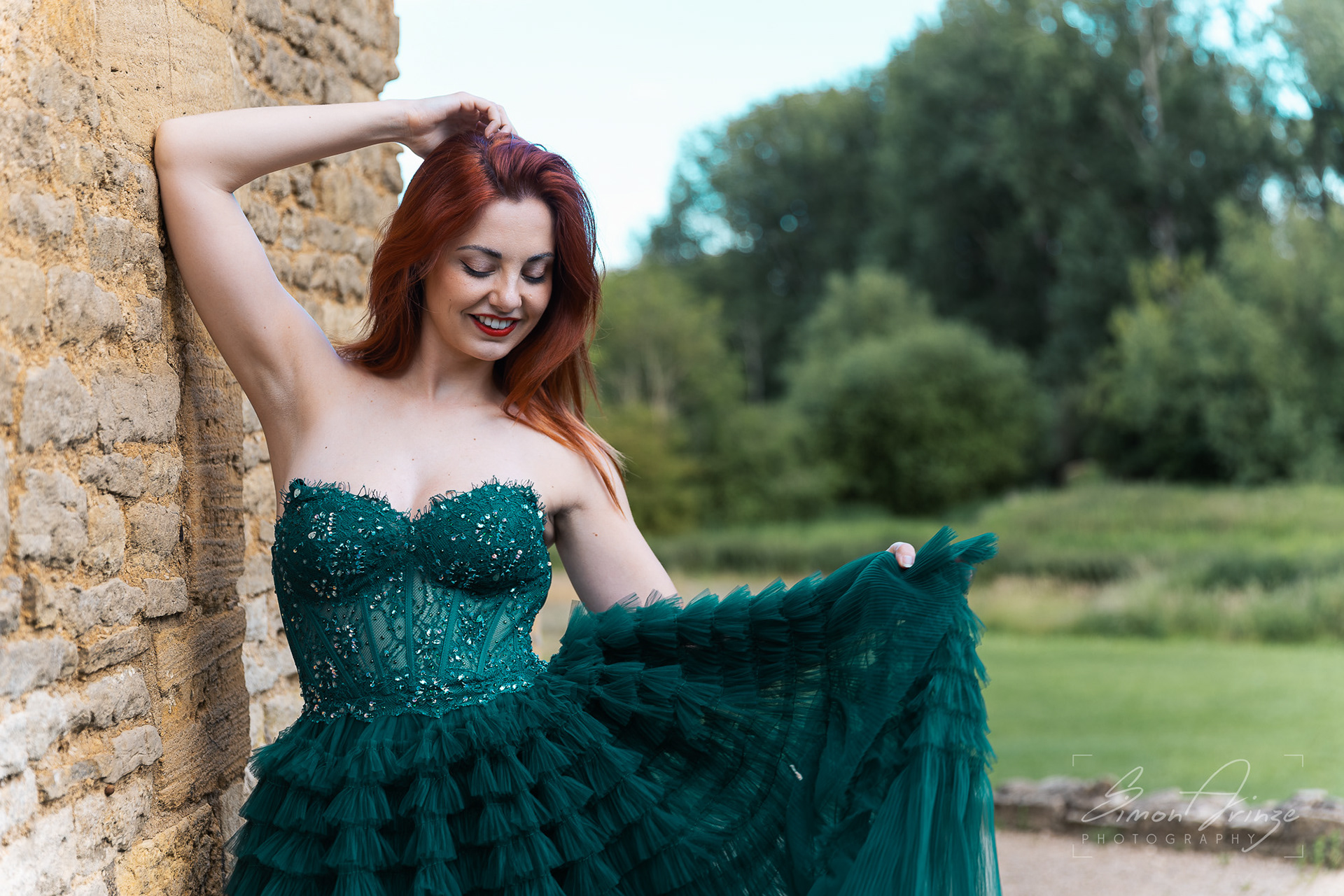 Hannah Lou - "A Midsummer Gown Affair" - Alastair Currill Group Shoot, Minster Lovell Hall - 18/06/2026 - Simon Arinze Photography