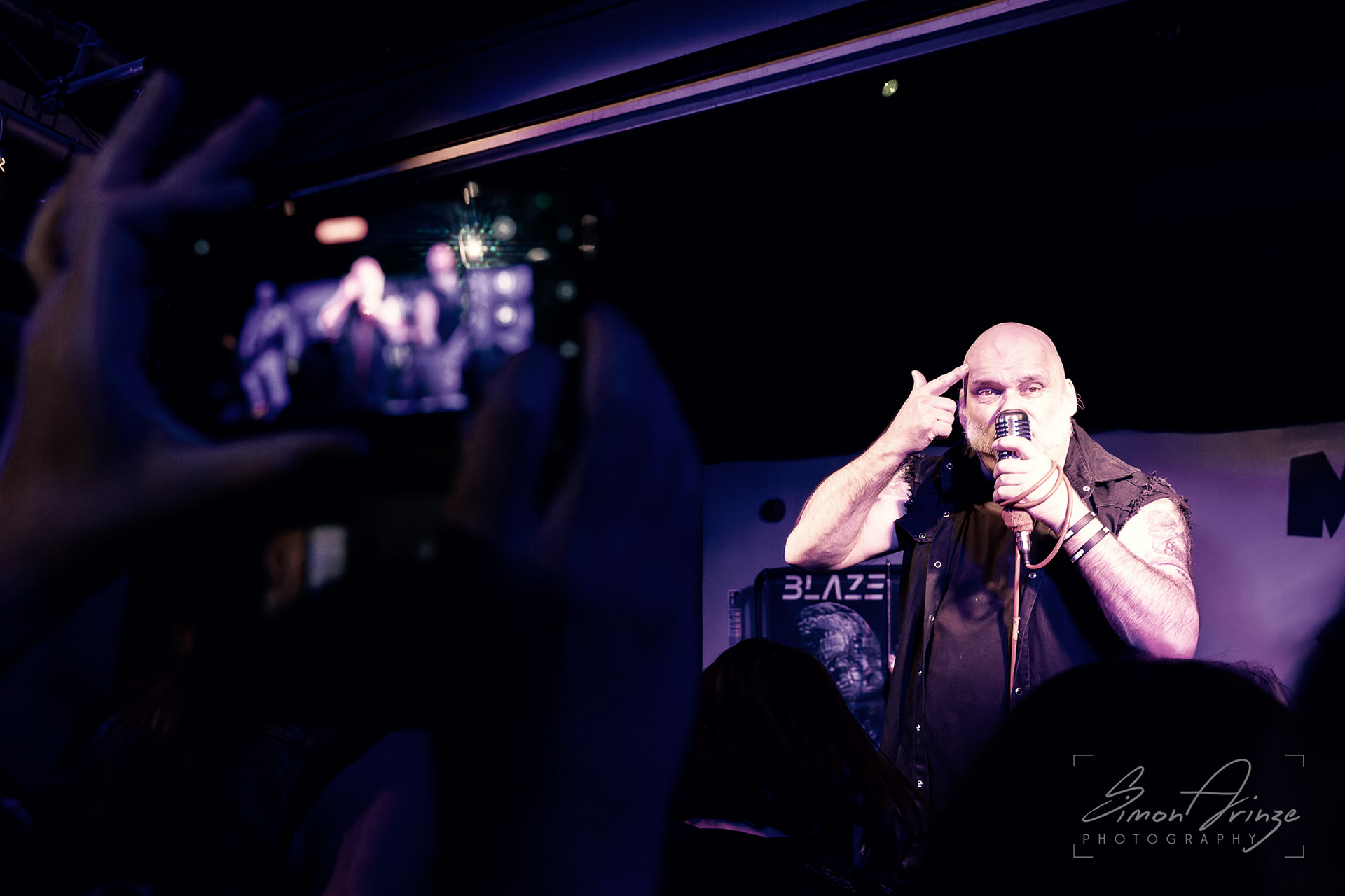 Blaze Bayley - Angel of Rage, The Marrs Bar, Worcester - 06/09/2025 - Simon Arinze Photography