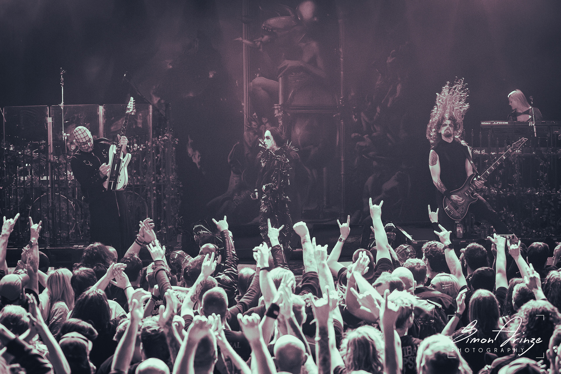 CRADLE OF FILTH - O2 ACADEMY, BRISTOL - 27/10/2024 - SIMON ARINZE PHOTOGRAPHY