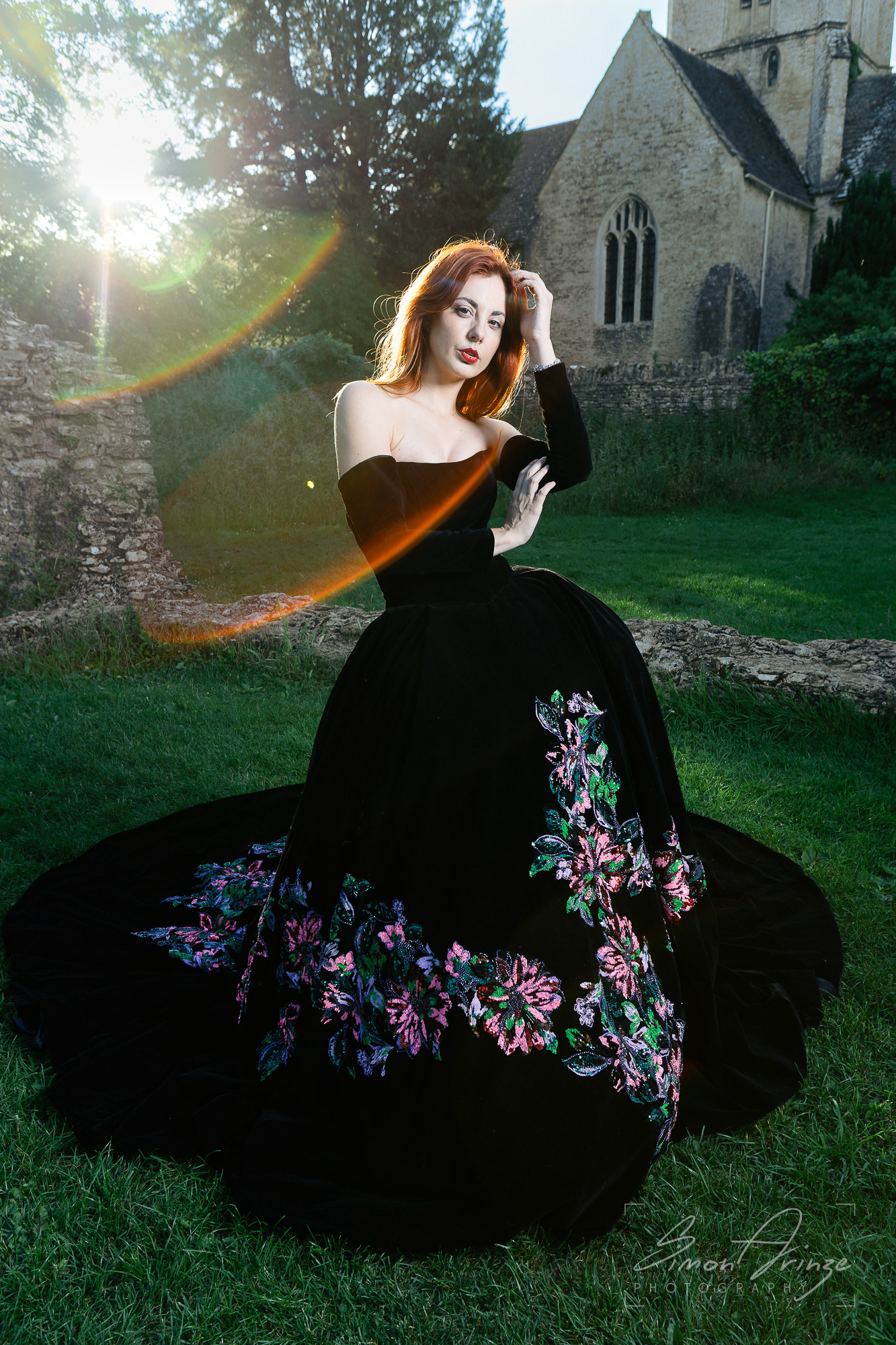 Hannah Lou - "A Midsummer Gown Affair" - Alastair Currill Group Shoot, Minster Lovell Hall - 18/06/2026 - Simon Arinze Photography