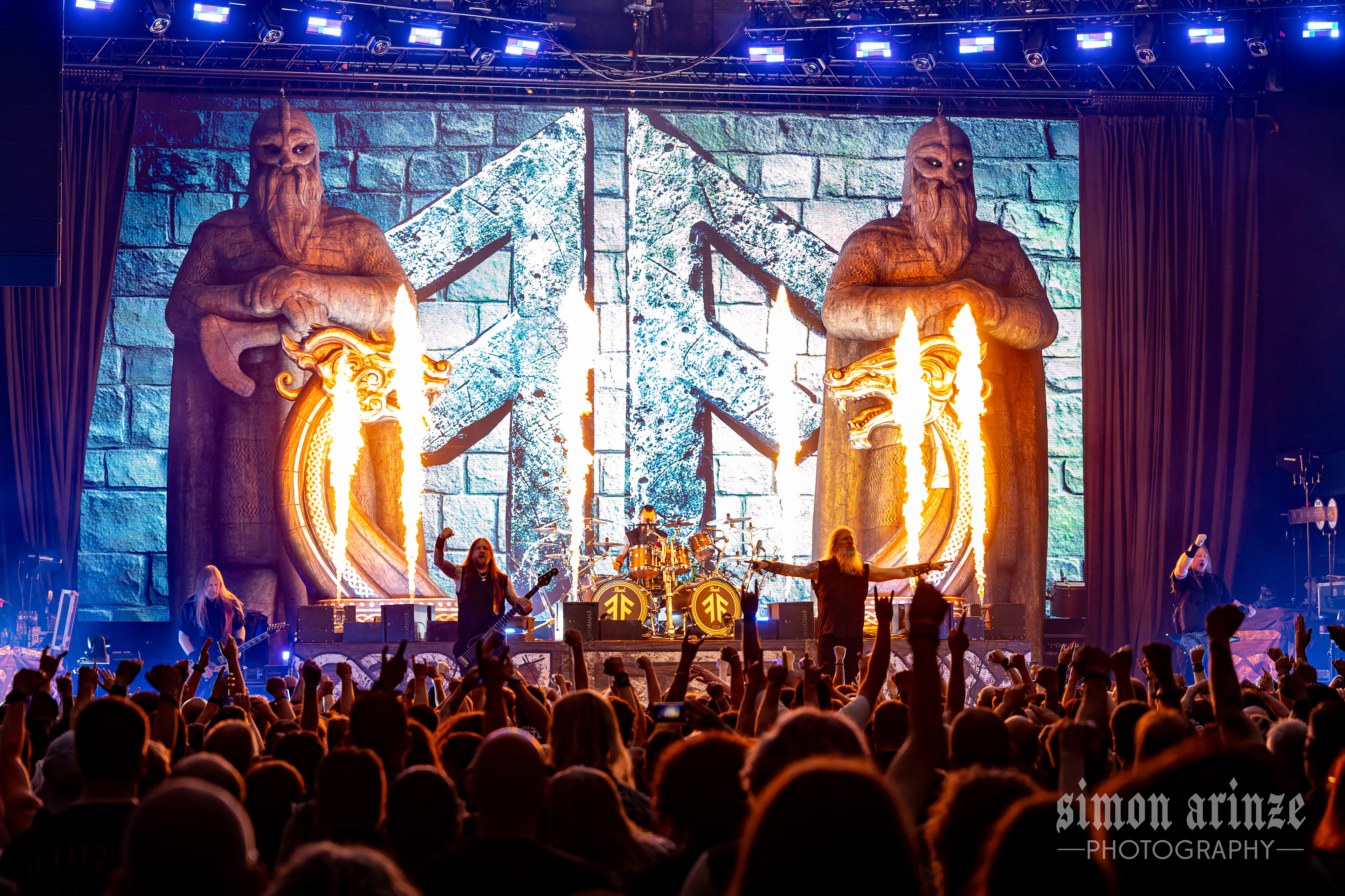 Amon Amarth - The Halls, Wolverhampton - 11/10/2026 - Simon Arinze Photography