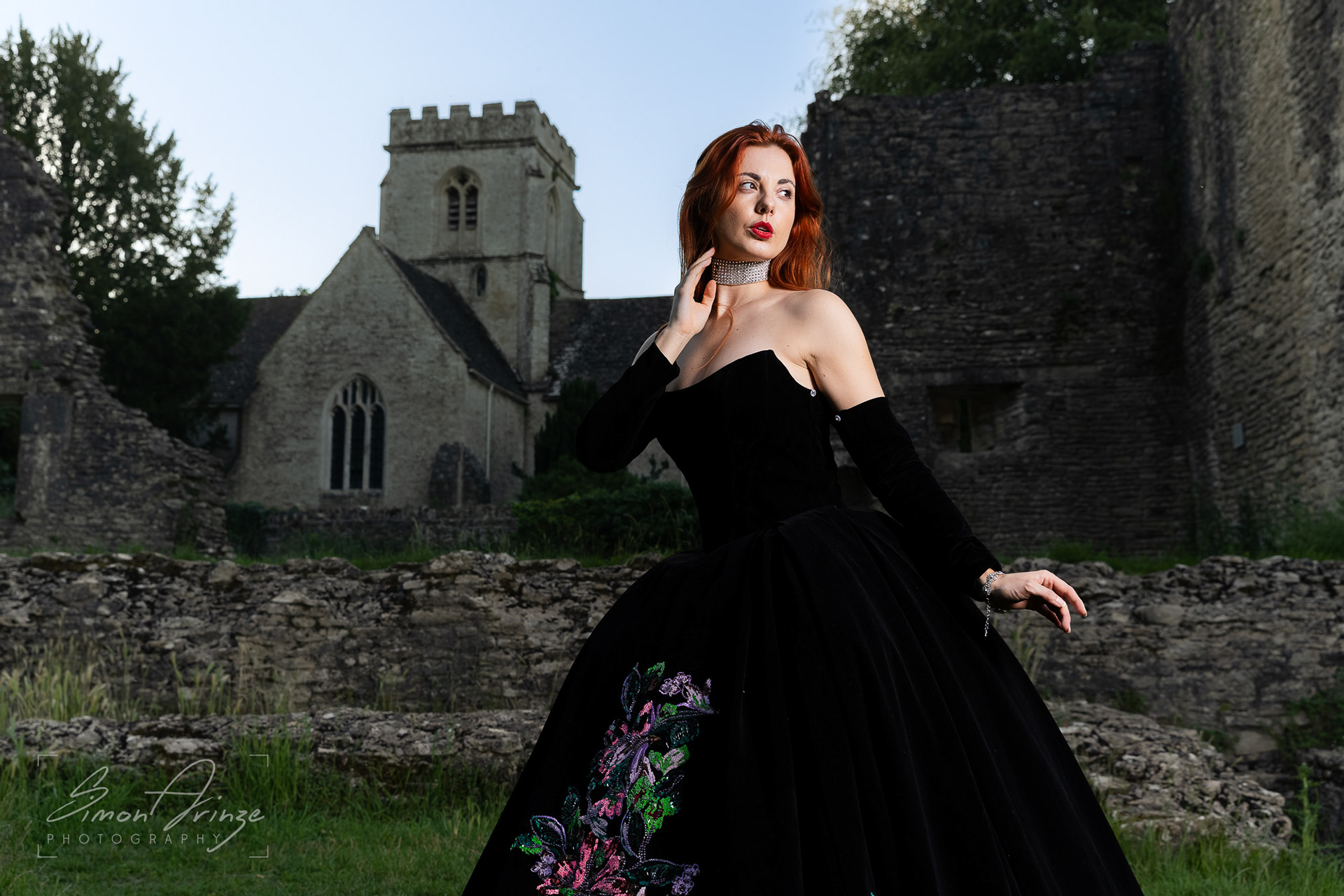 Hannah Lou - "A Midsummer Gown Affair" - Alastair Currill Group Shoot, Minster Lovell Hall - 18/06/2026 - Simon Arinze Photography