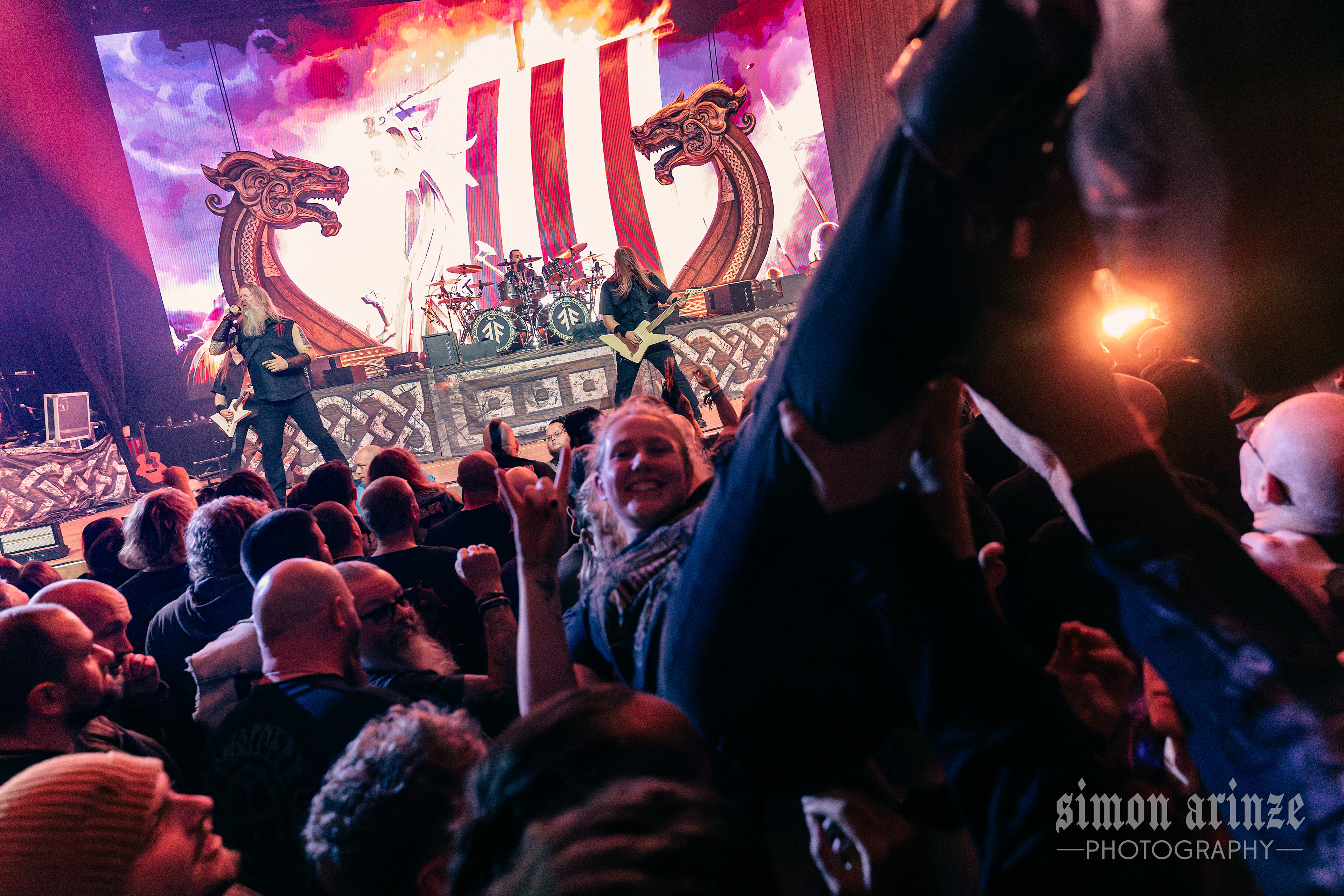 Amon Amarth - The Halls, Wolverhampton - 11/10/2026 - Simon Arinze Photography