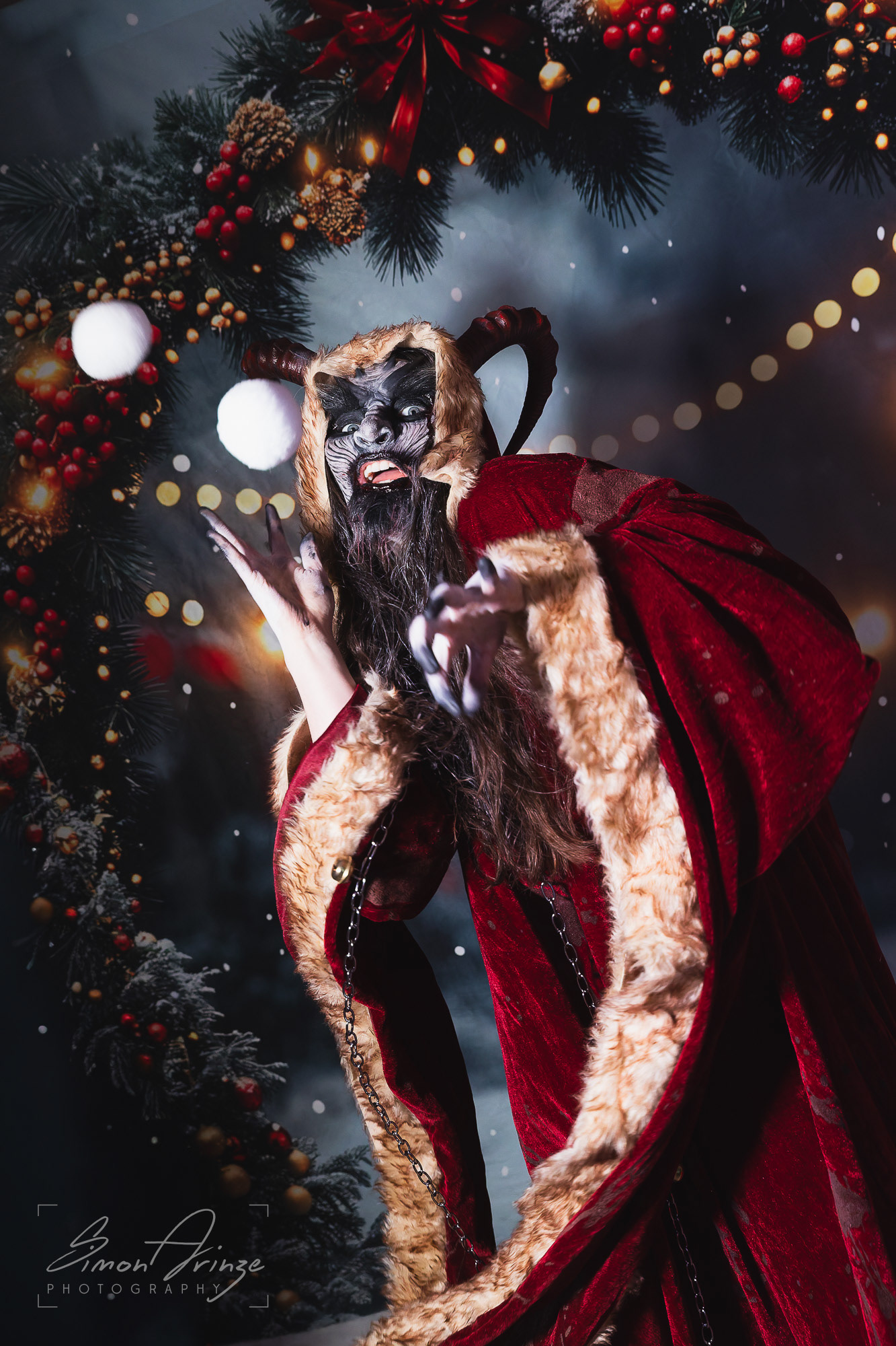Ivy Costumes - "Krampus" - Nigel Wood Photo, Pershore - 02/12/2025 - Simon Arinze Photography