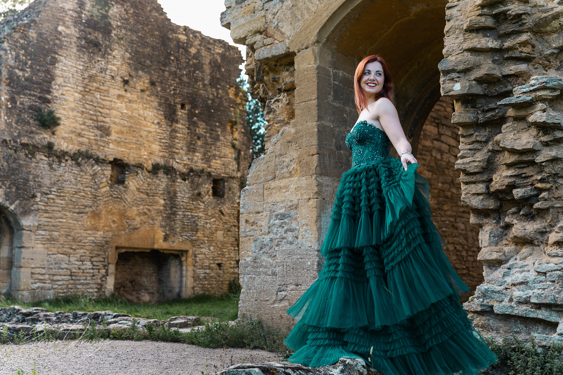 Hannah Lou - "A Midsummer Gown Affair" - Alastair Currill Group Shoot, Minster Lovell Hall - 18/06/2026 - Simon Arinze Photography