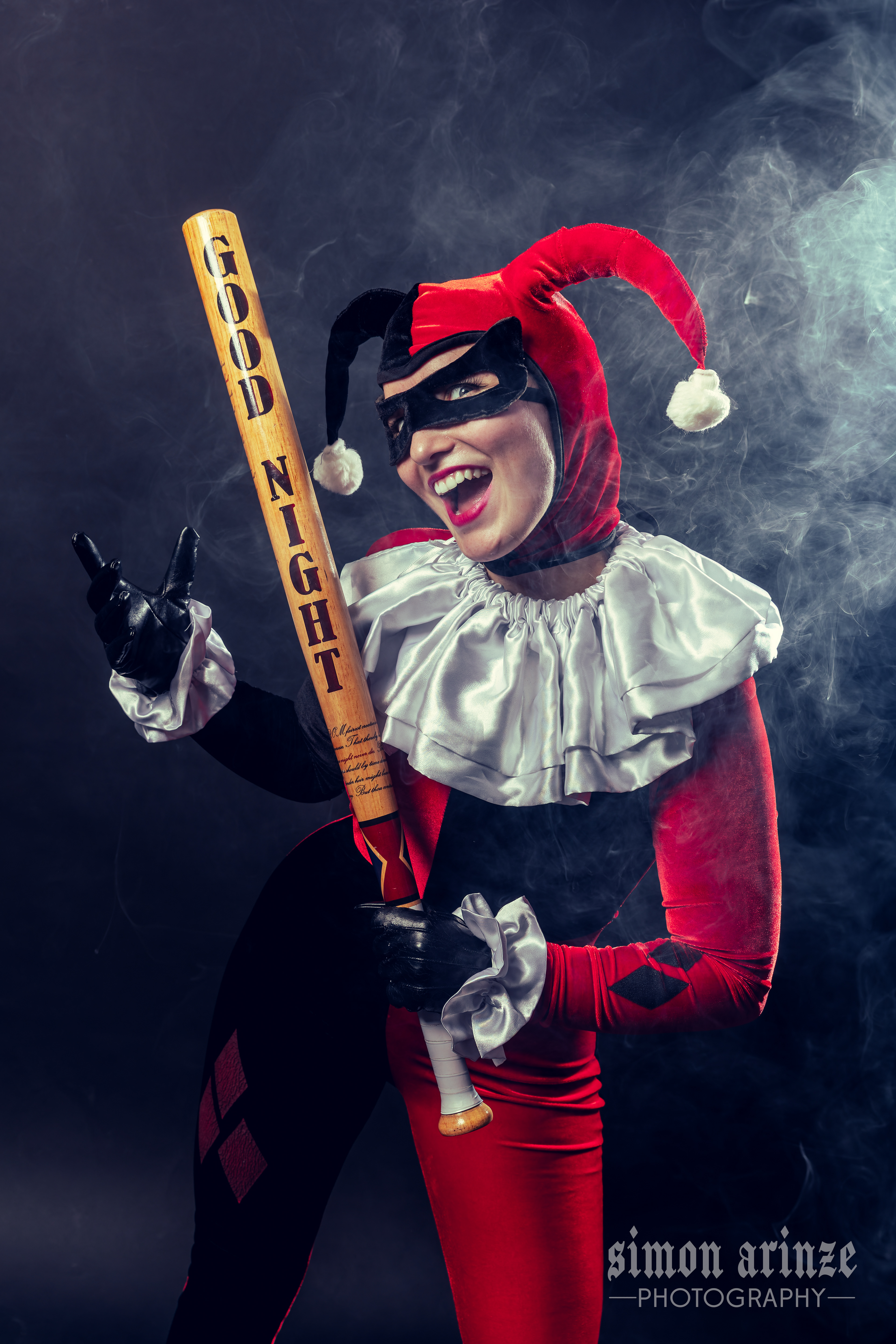 Ivy Costumes - "Harley Quinn" - Alastair Currill Group Shoot - Bourton-on-the-Water - 15/10/2026 - Simon Arinze Photography