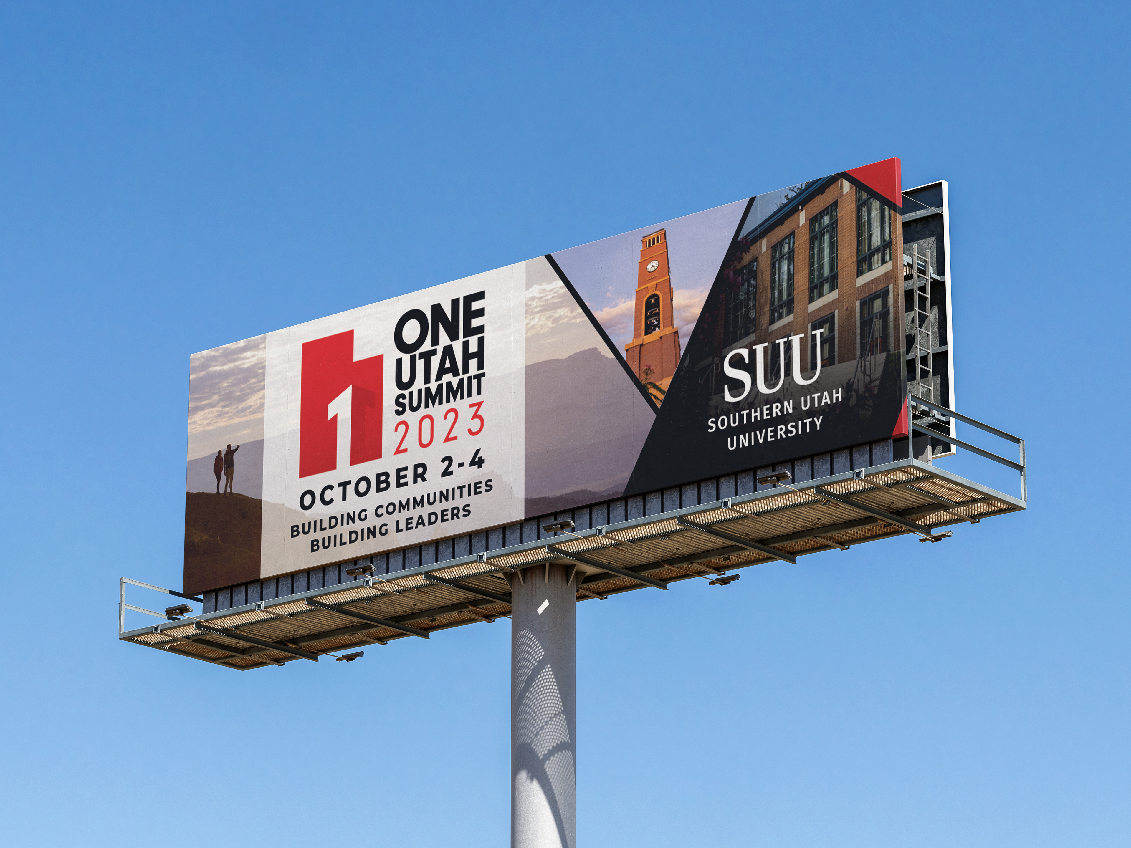 Yesco Billboard for One Utah Summit