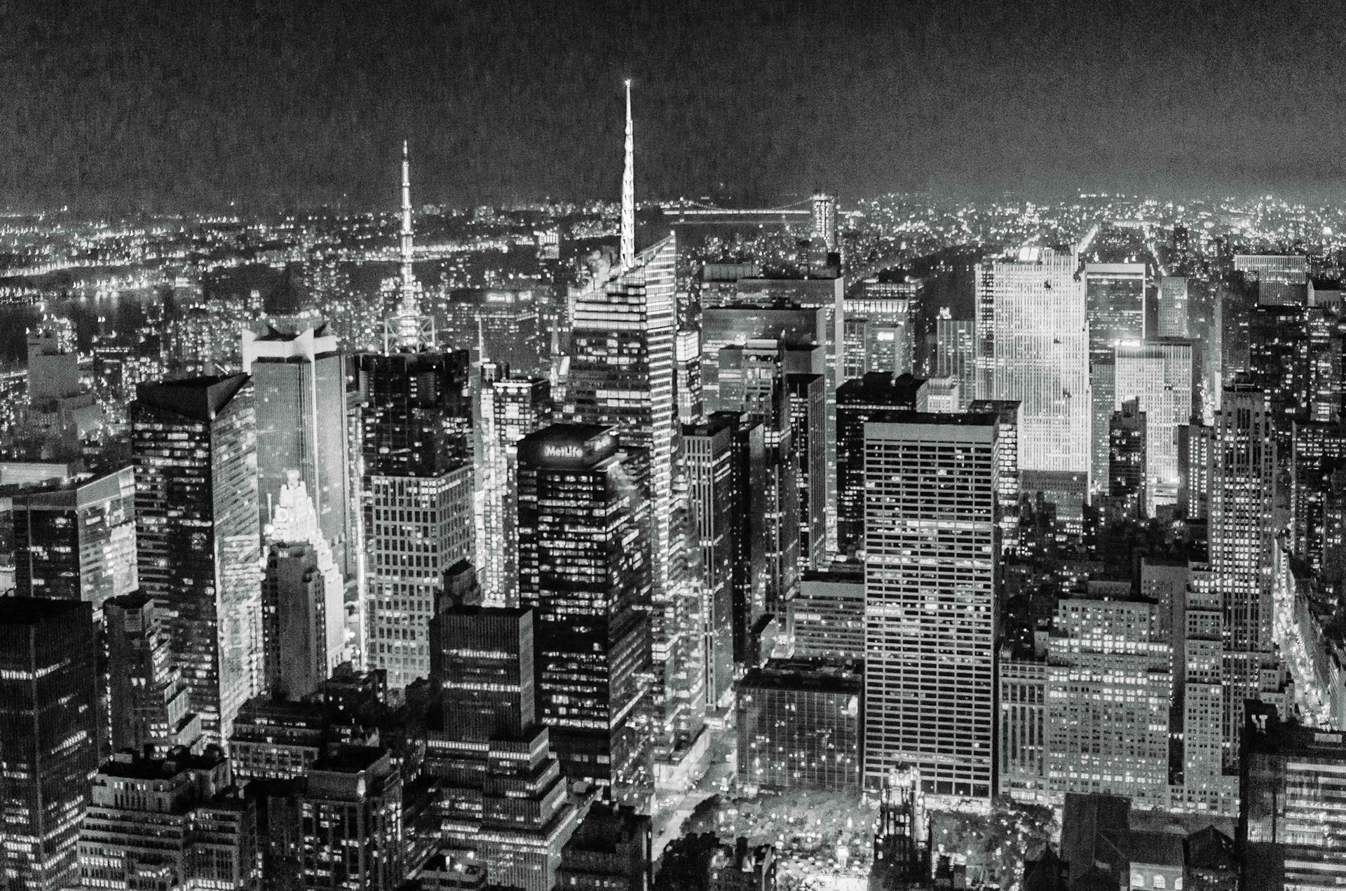 View from the Empire State Building, NYC