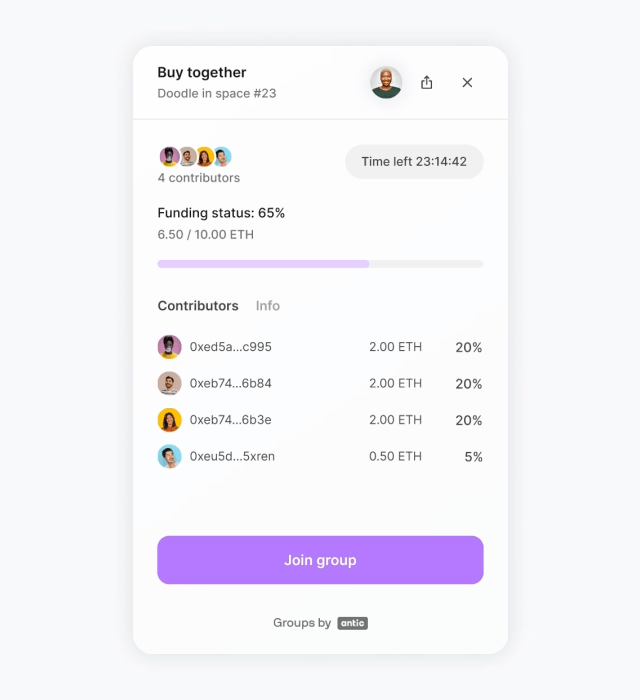 Join a group