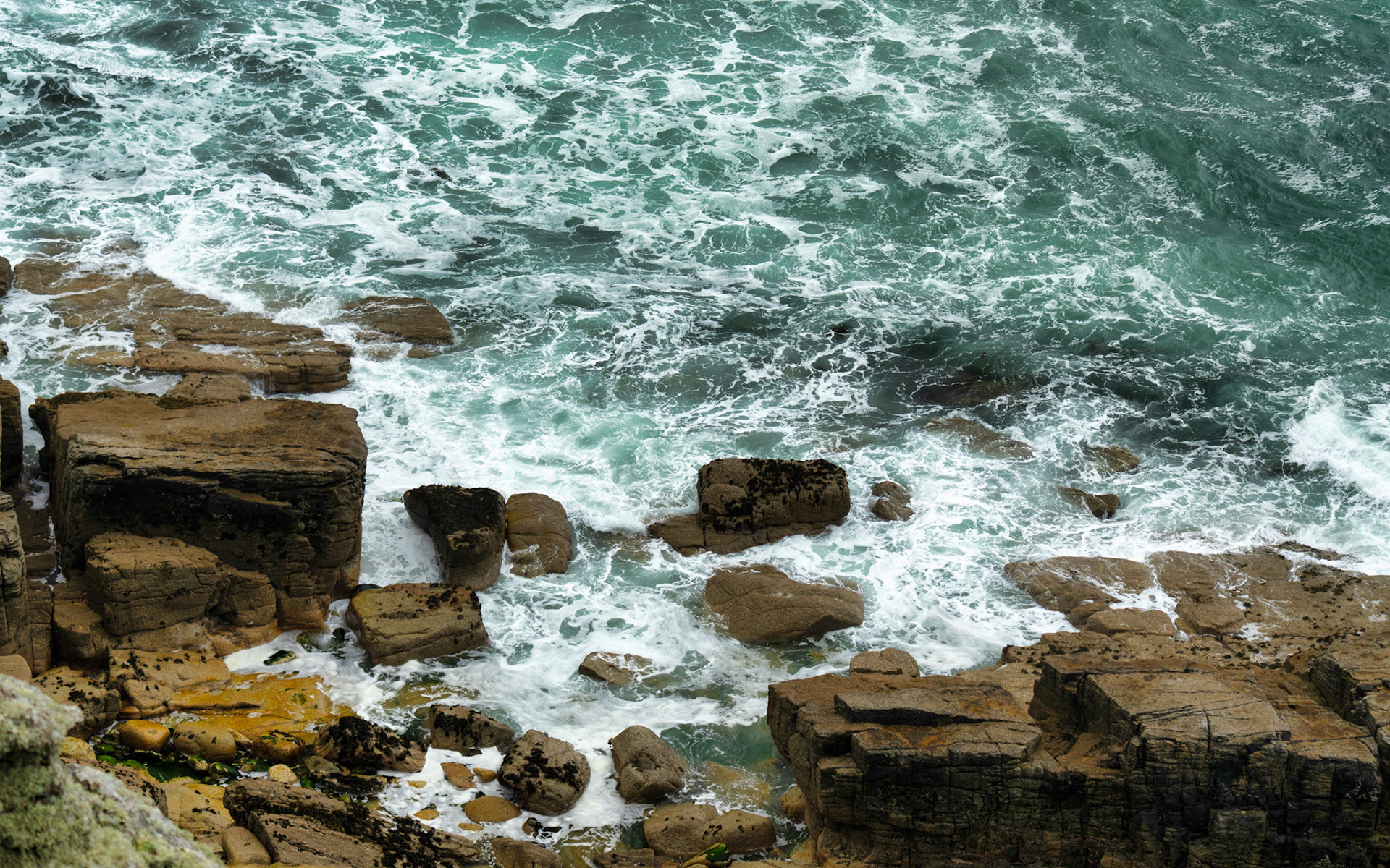 Where the land surrenders to the sea—an eternal clash of strength and serenity at Land’s End.