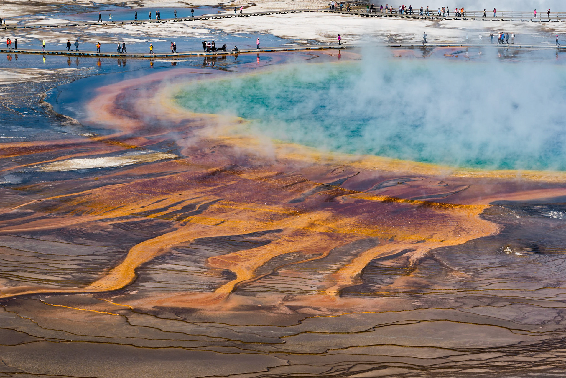 Grand Prismatic Spring, Yellowstone NP
