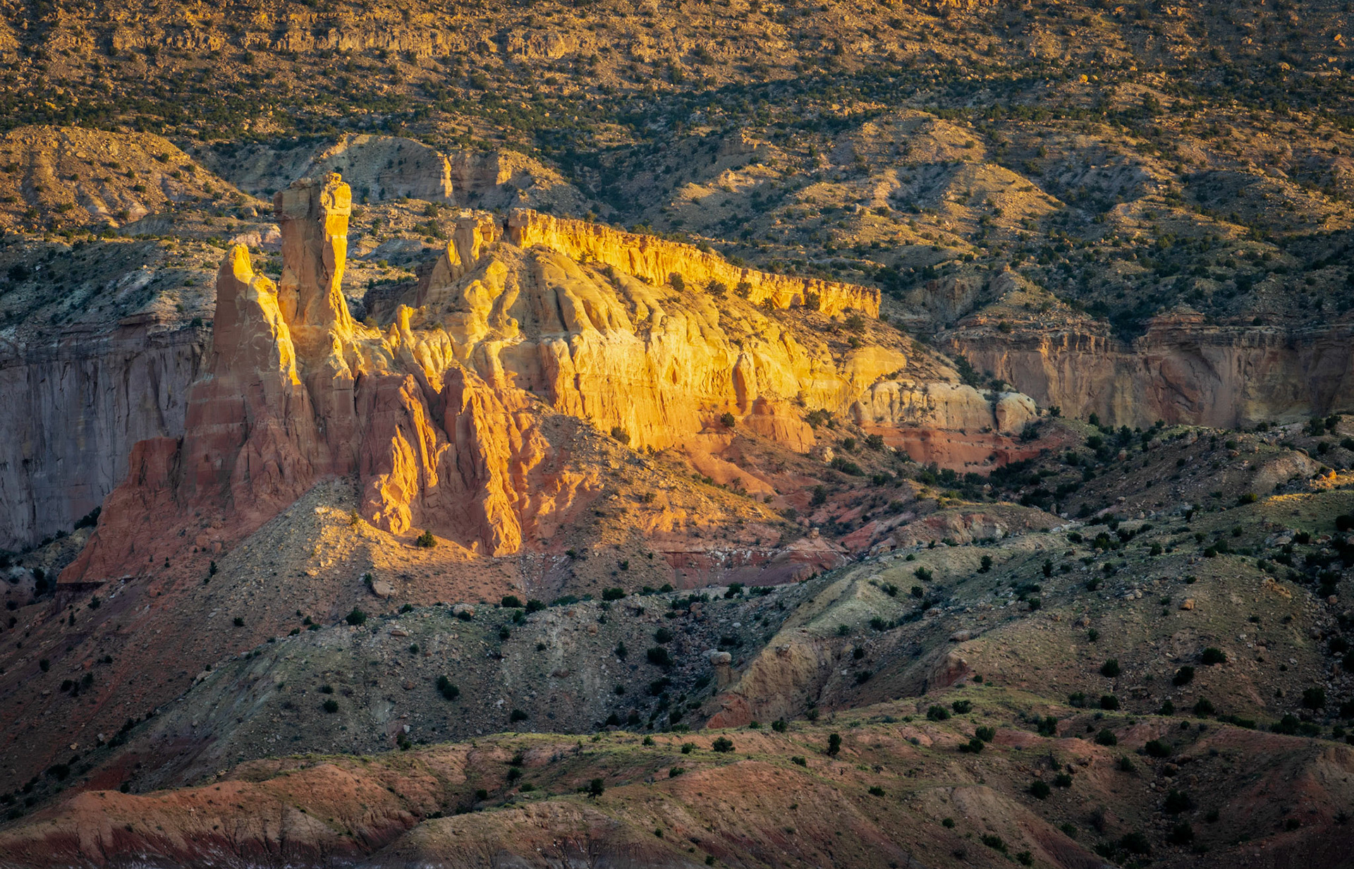 Chimneys at Ghost ranch