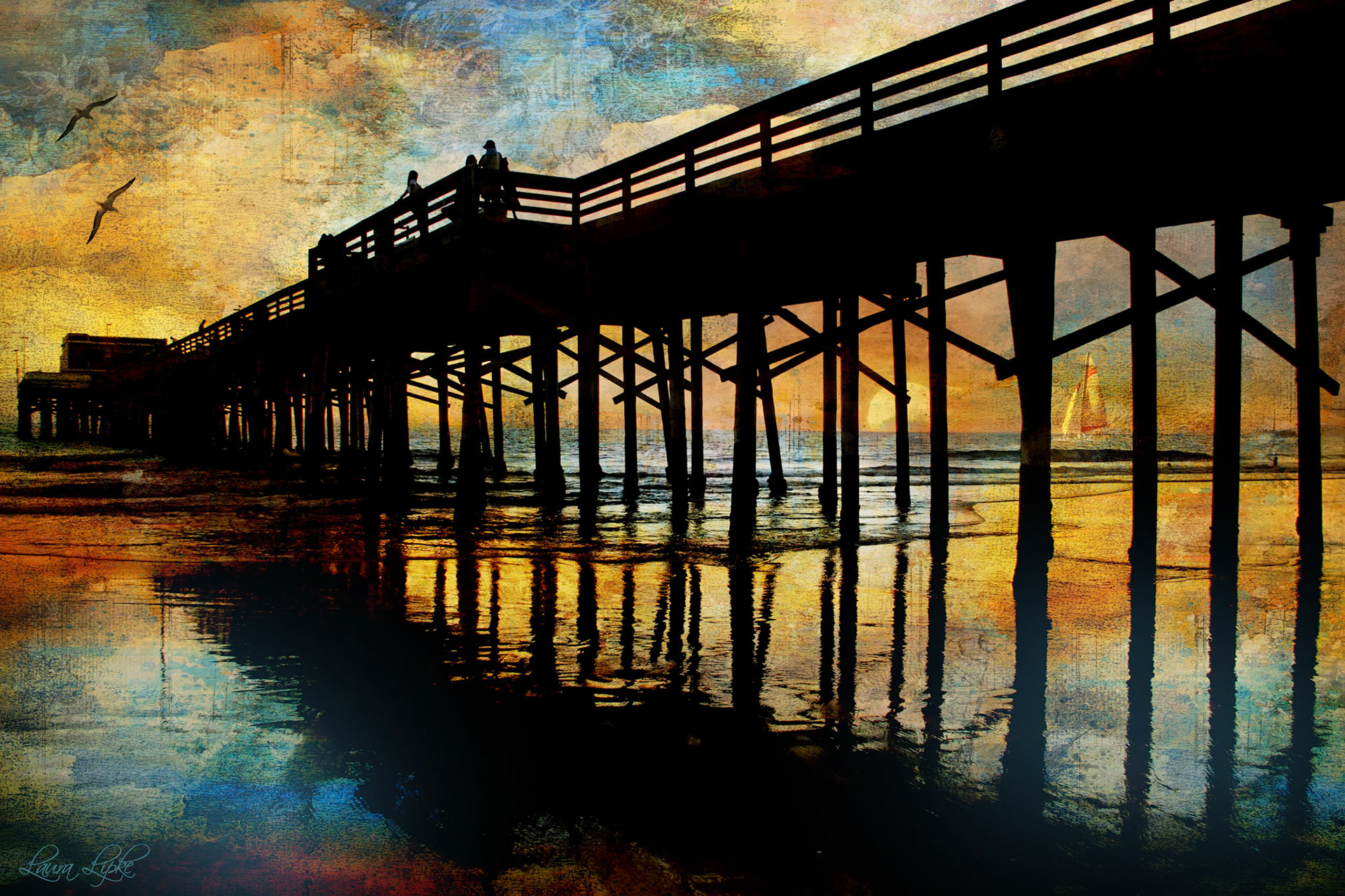 Sunset at the Pier