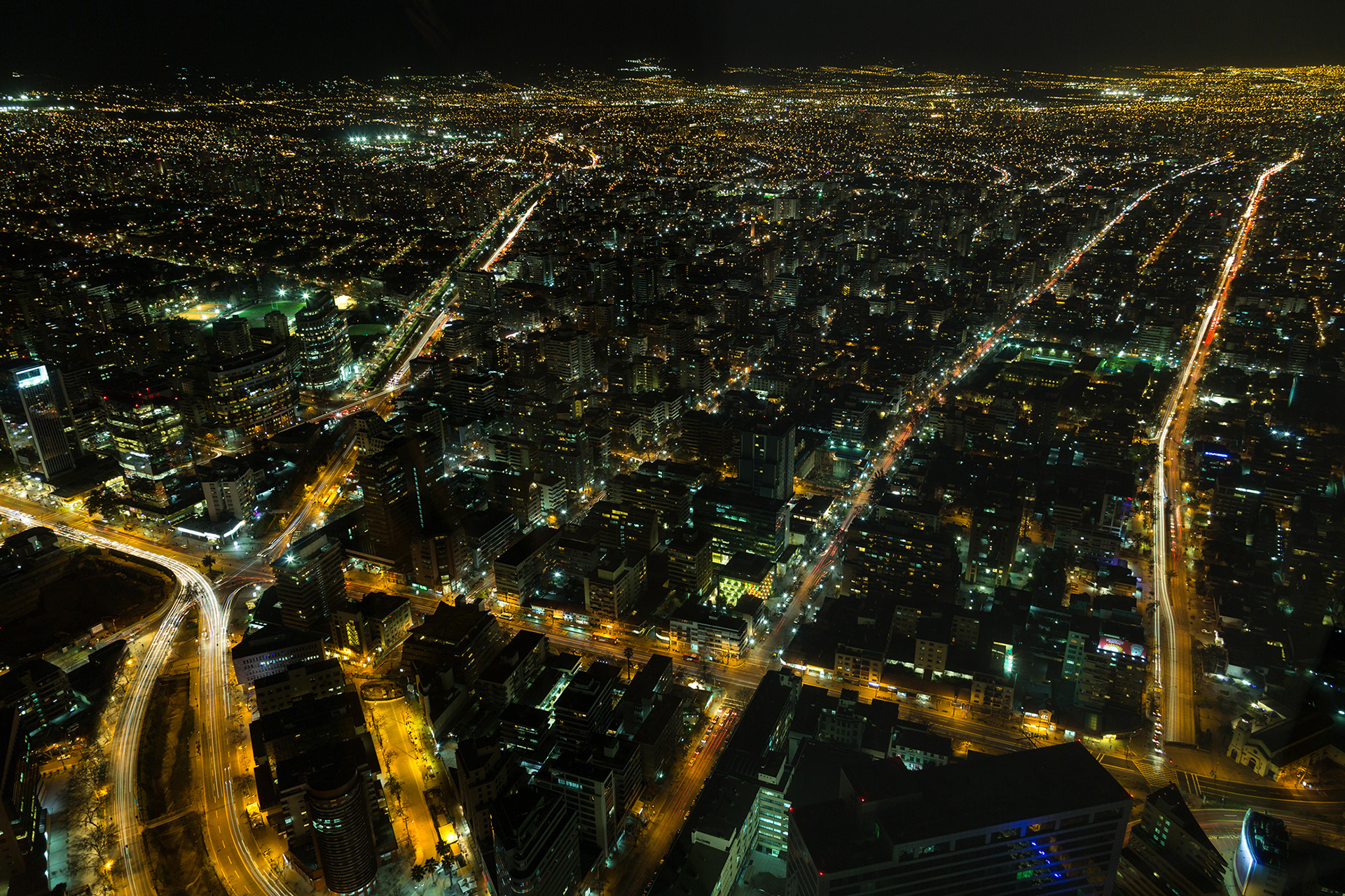 Santiago desde Sky Costanera