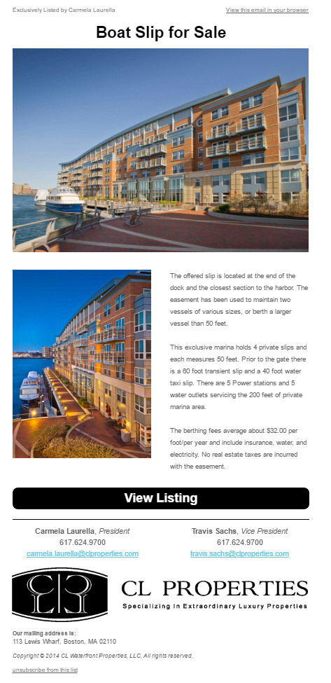 CL Properties email 