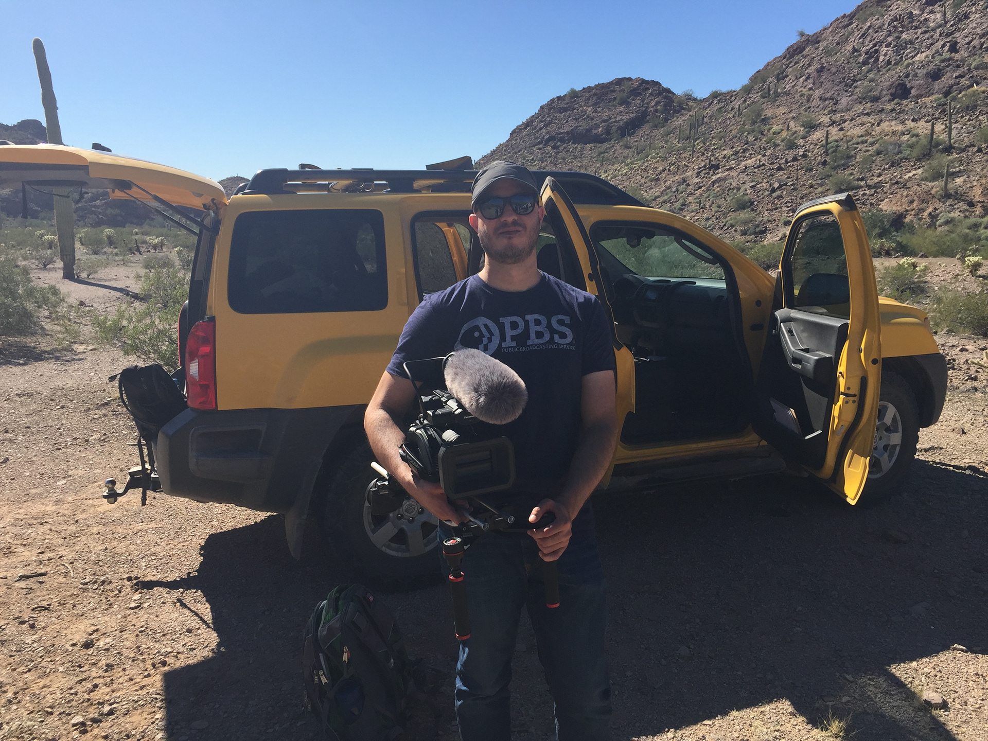 This truck allows No More Deaths (No Mas Muertes) to penetrate harsh desert terrain to reach posts to drop water for migrants suffering from dehydration. 