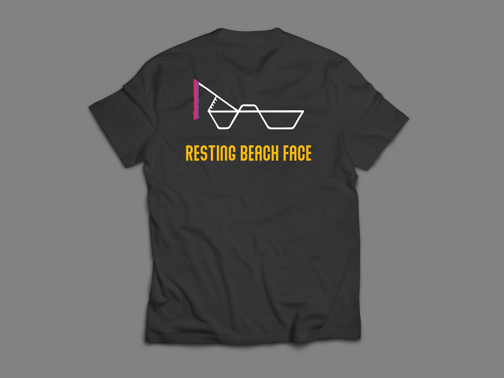 T-shirt Design, The Dunes Resort, Back