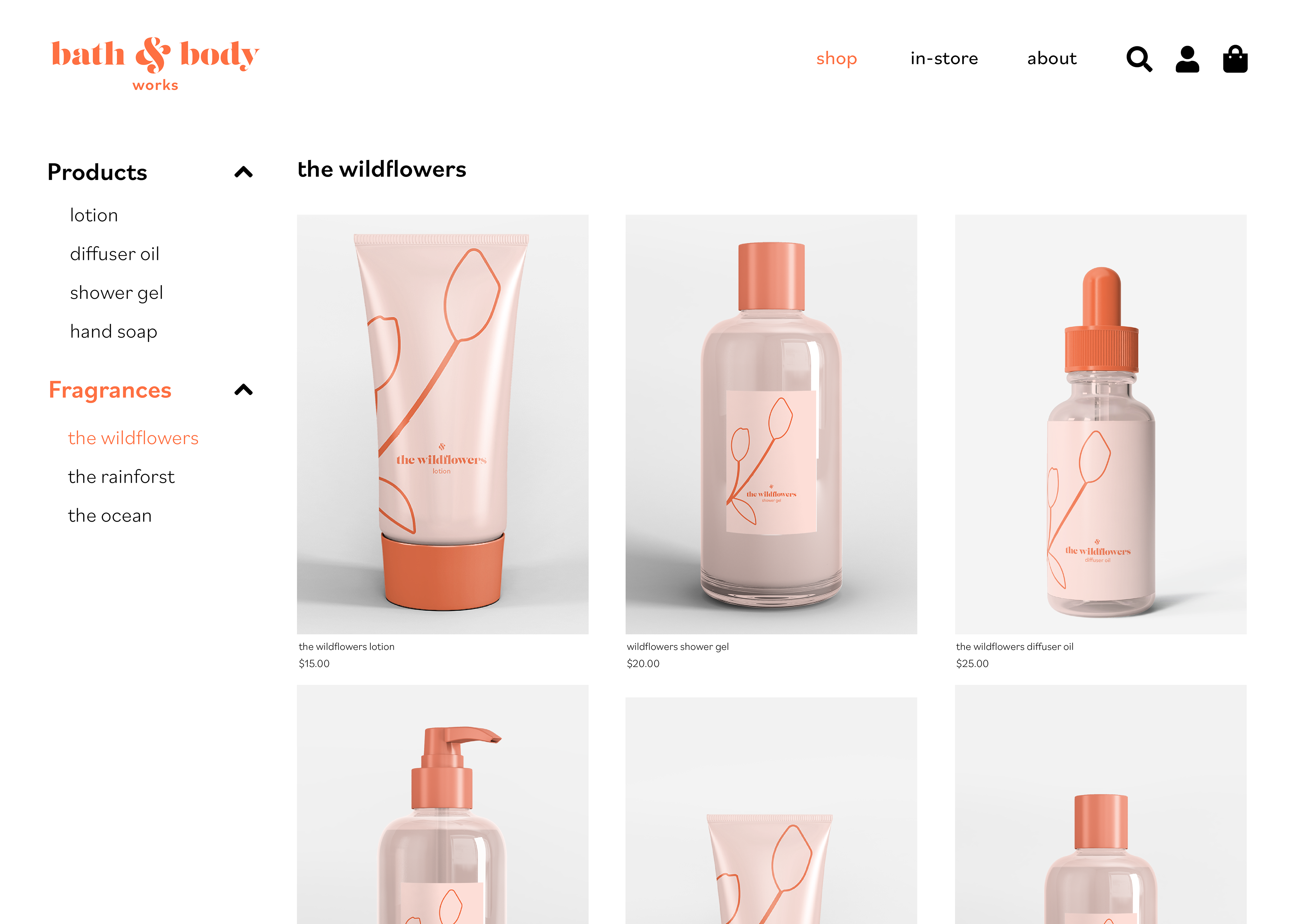 Product page