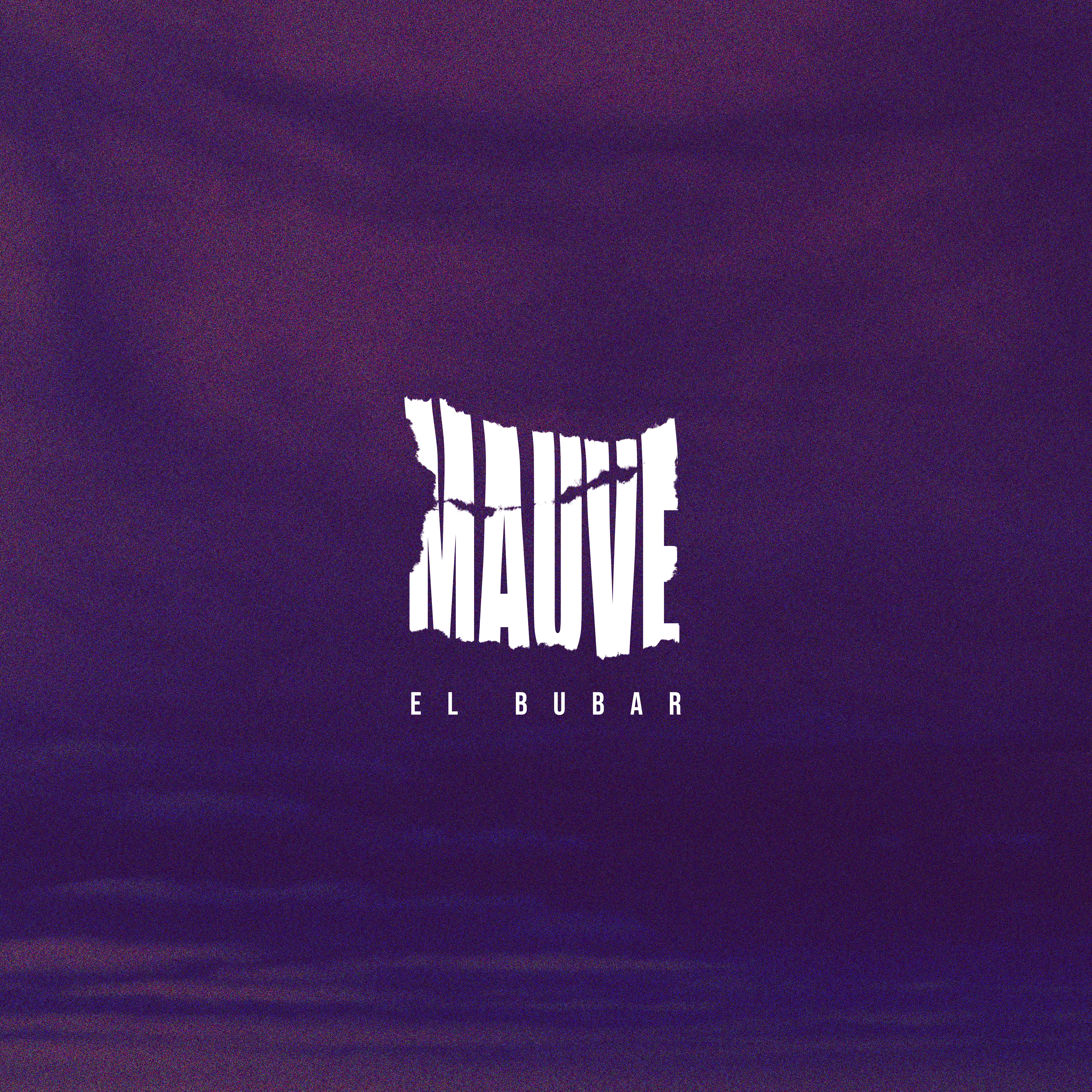 Visuel pour la cover du single "Mauve" pour El Bubar