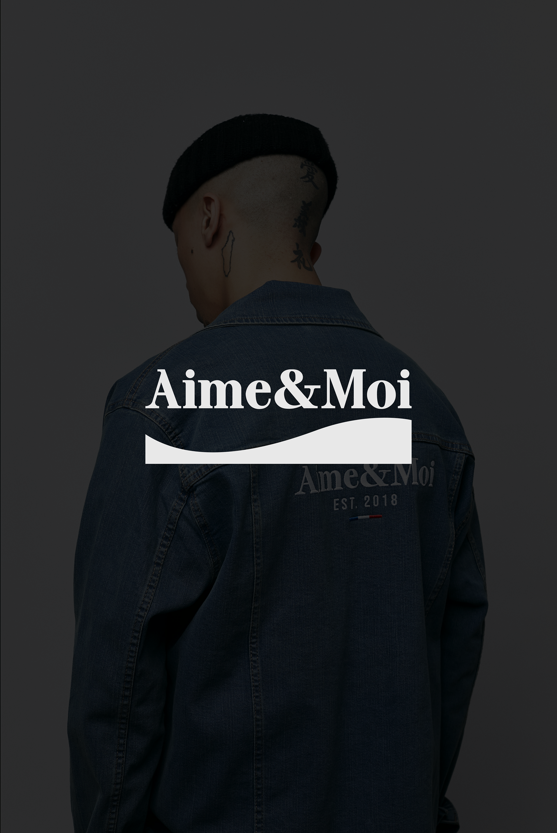 Logo pour la marque de vêtement Aime&Moi