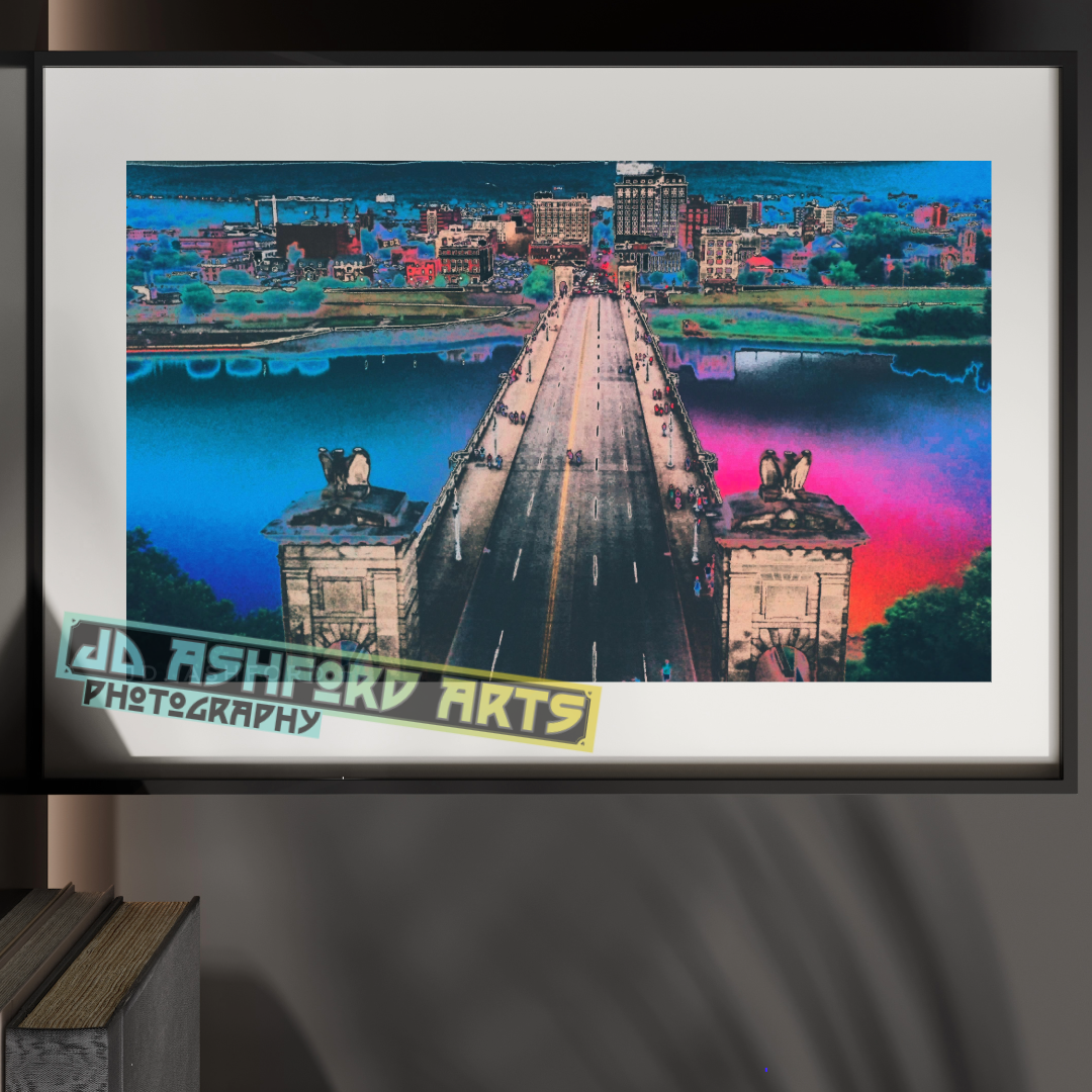 ****** 18x20>    Market Street Meltdown - $250