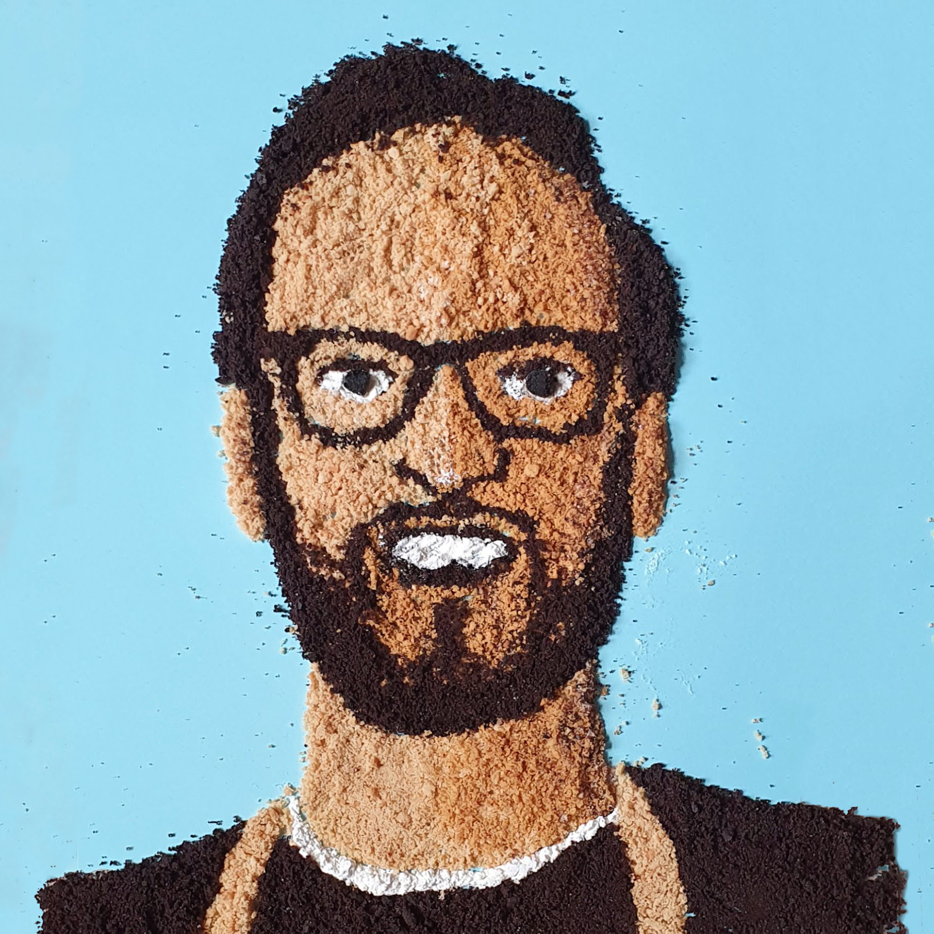 Biscuit Crumb Portrait, Fantasy Bake Off 2021