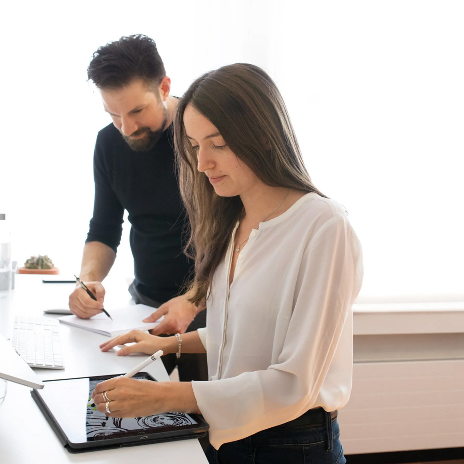 Lia Haferl war die übergreifende UX Designerin