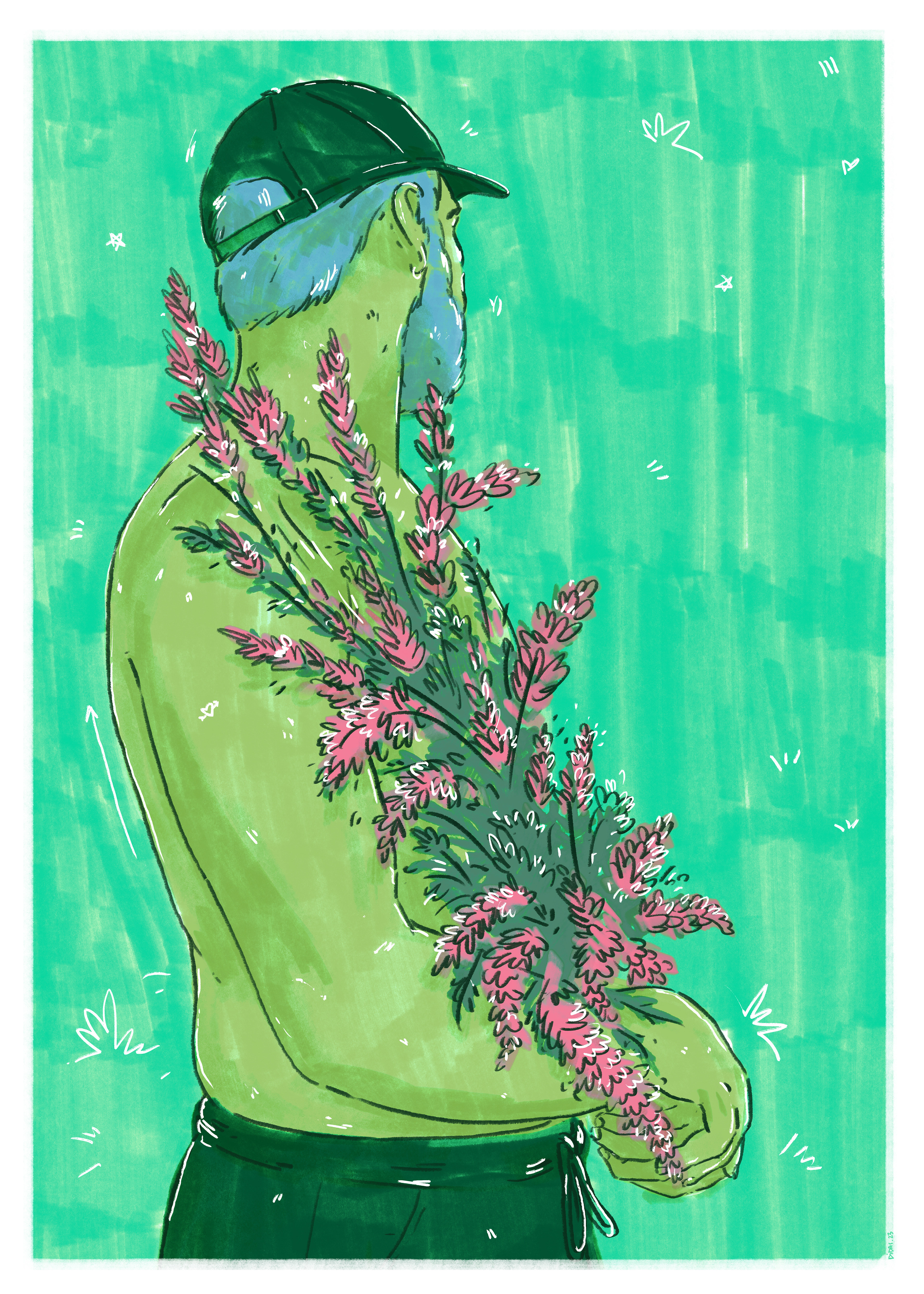 LITTLE LIFE - ilustração digital