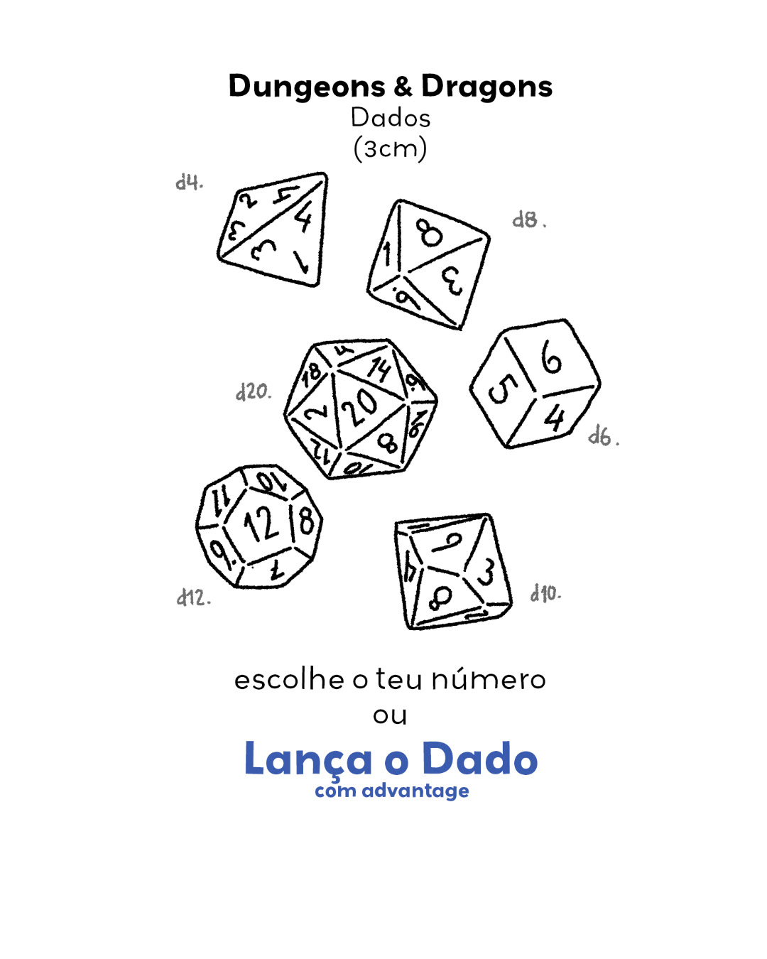 d&d - dados