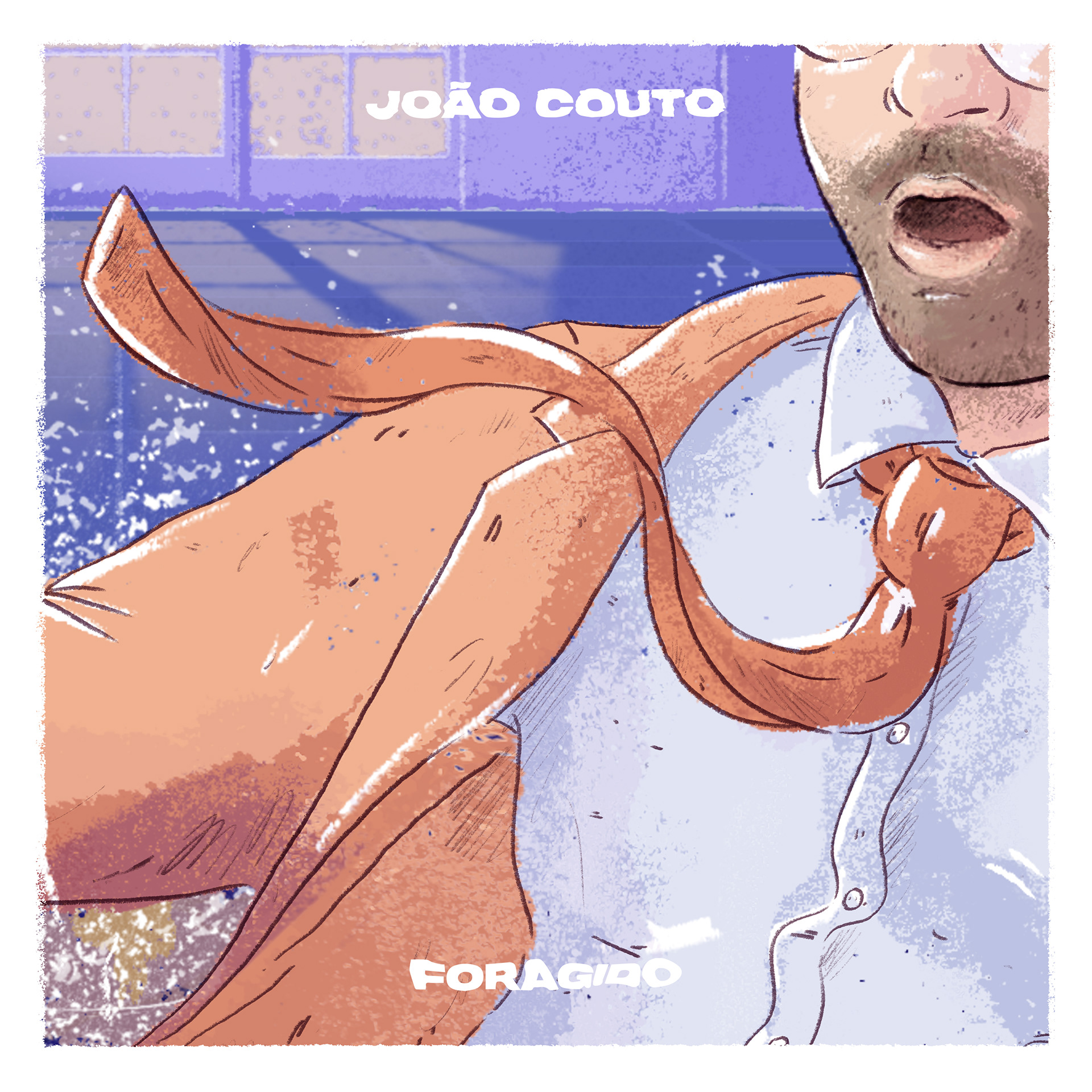 capa single "Foragido"