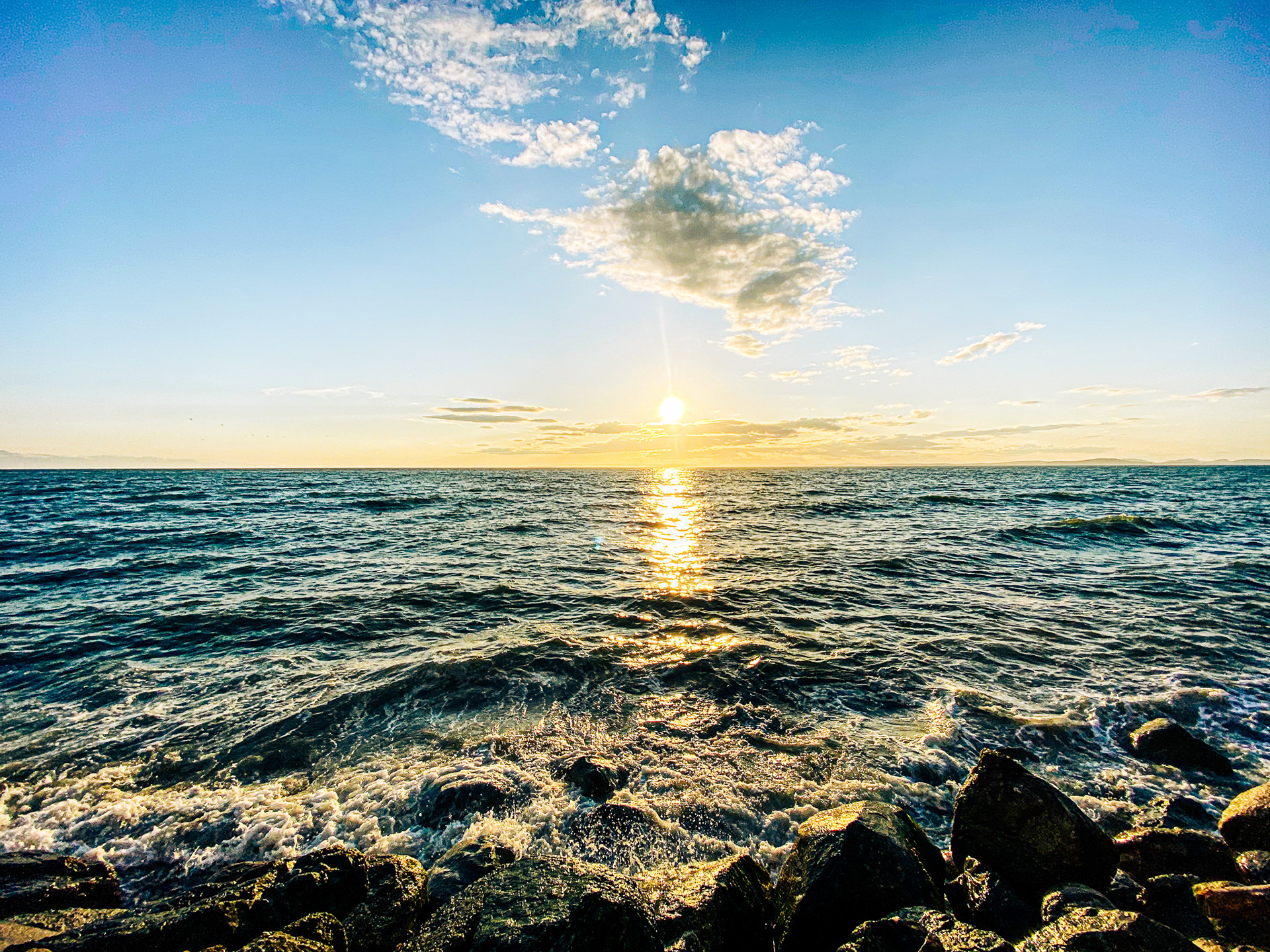 Waves of the Pacific, Whidbey Island, WA, 2020