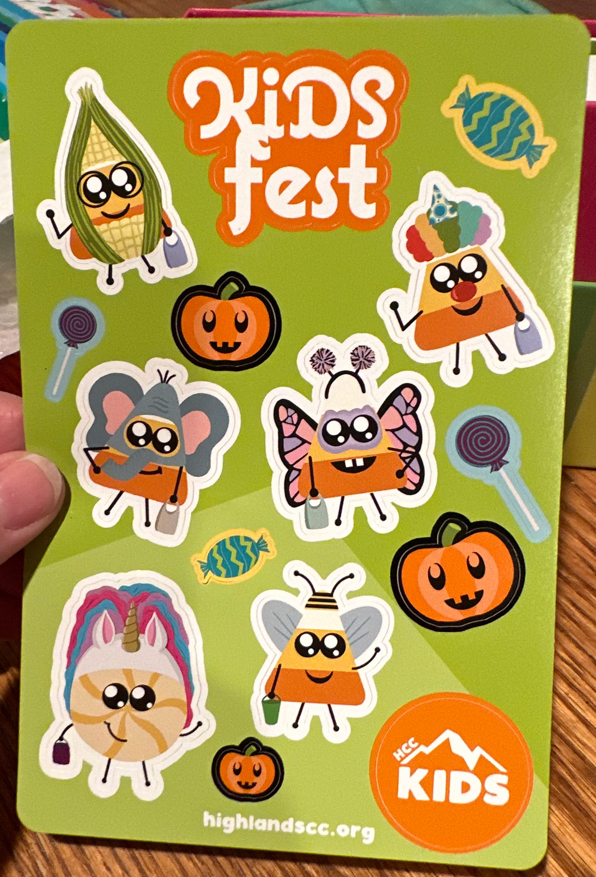 Sticker Giveaway, KidsFest, 2023