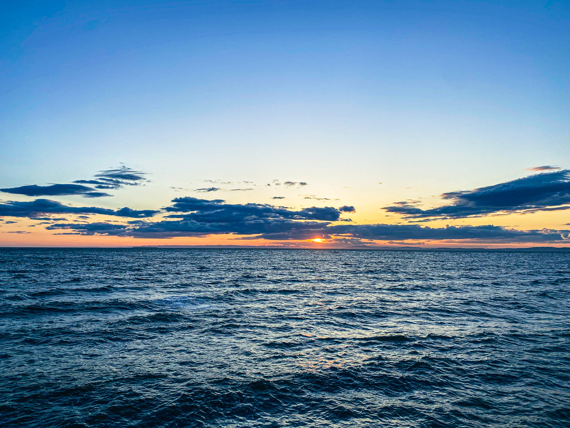 Pacific Sunset, Whidbey Island, WA, 2020