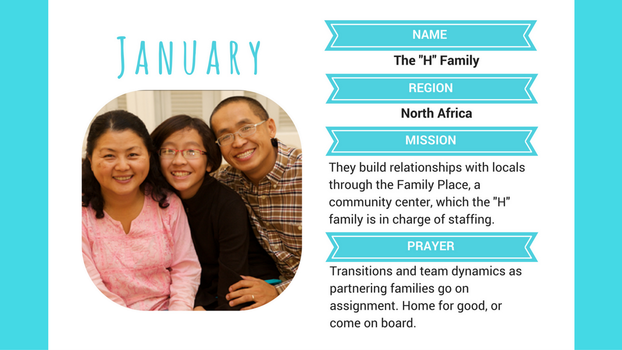 Missionary of the Month